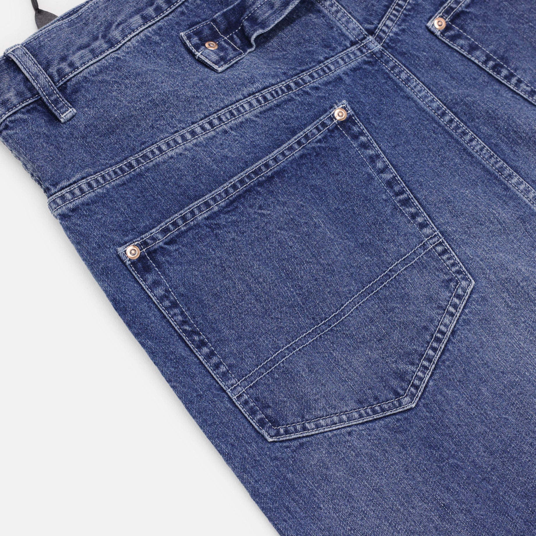 5POCKETS SUSPENDER PANTS(DENIM)