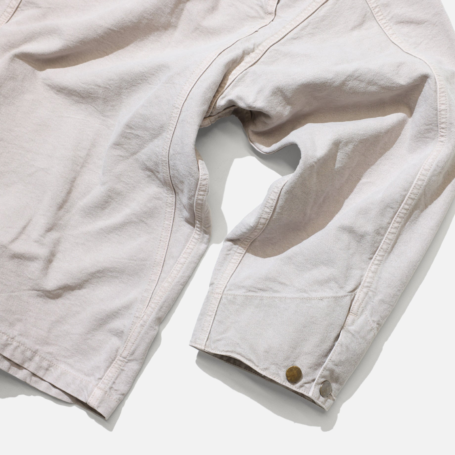 COTTON CANVAS - COVERALL JACKET (M.BEIGE)