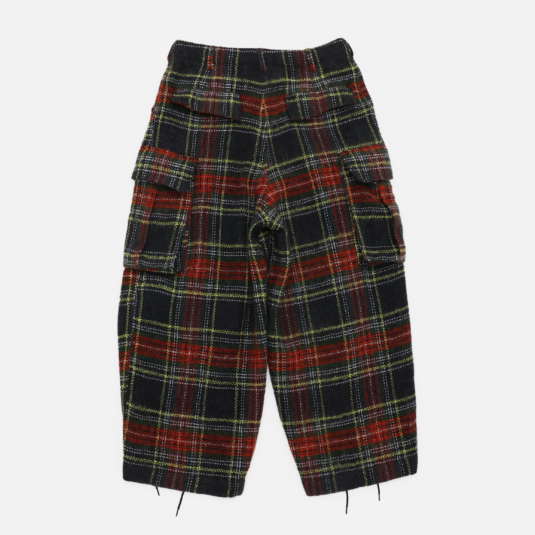 H.D. PANT - BDU / WOOL SHAGGY PLAID(RED)