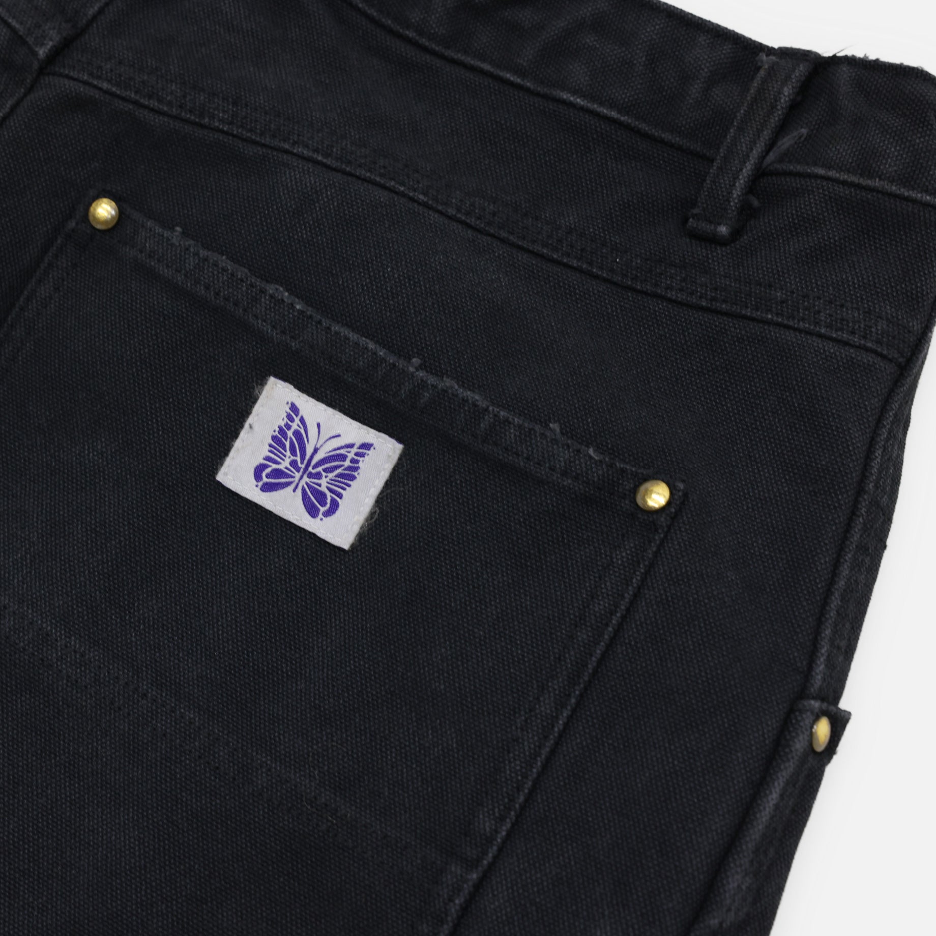 H.D PANT - APRON / 16OZ COTTON CANVAS (BLACK)
