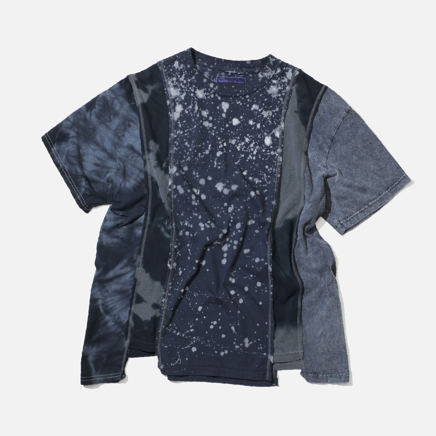 5 CUTS S/S TEE - B&W MISHMASH(ASSORTED:B)