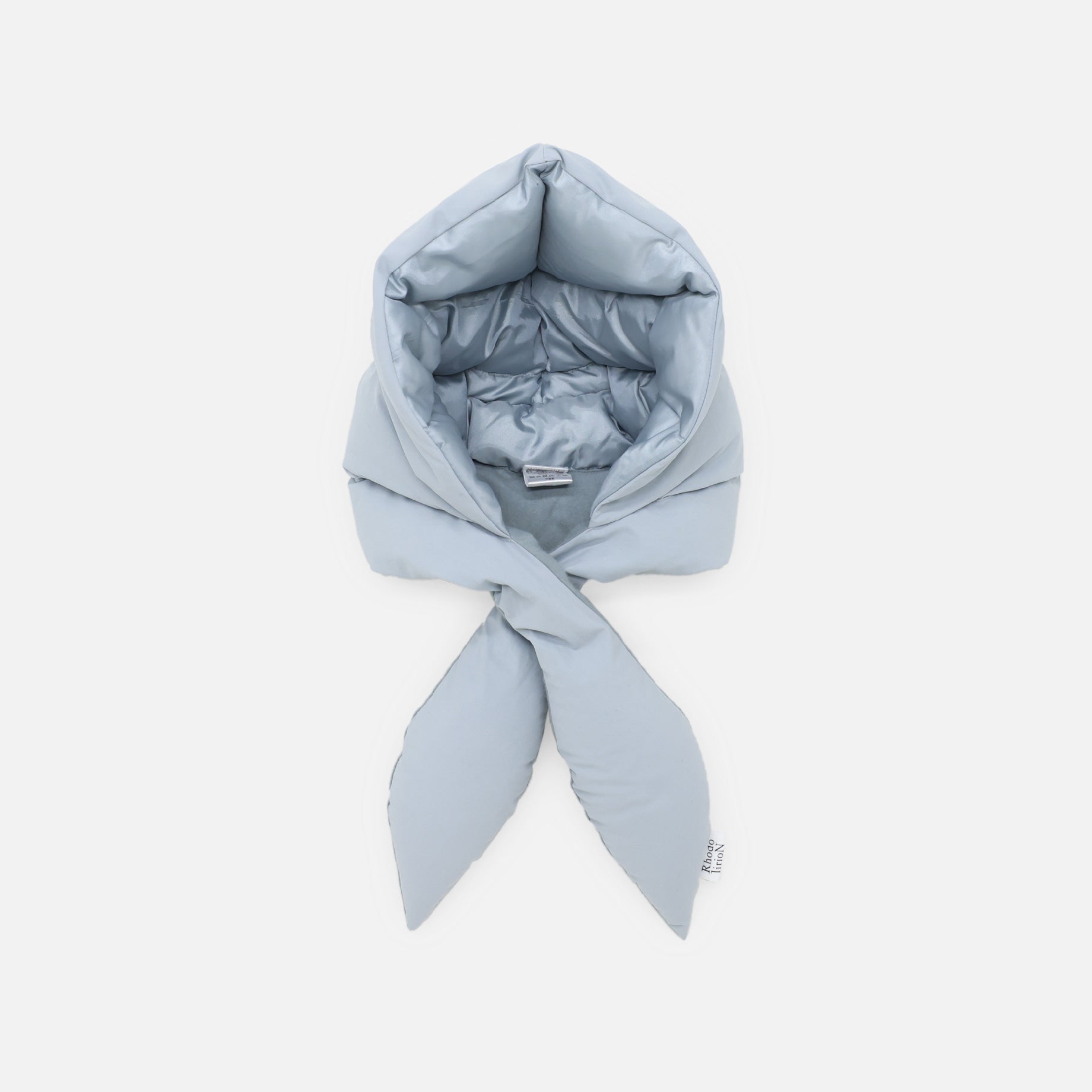 HOODY DOWN SCARF(LT.GREY)