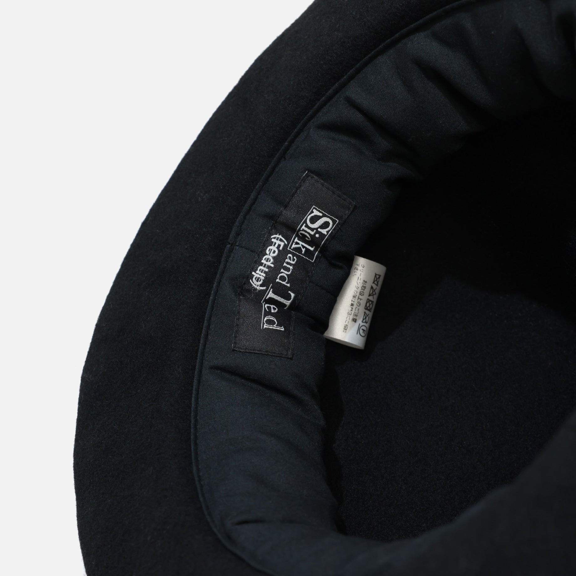 WOOL MOUNTAIN HAT(BLACK)