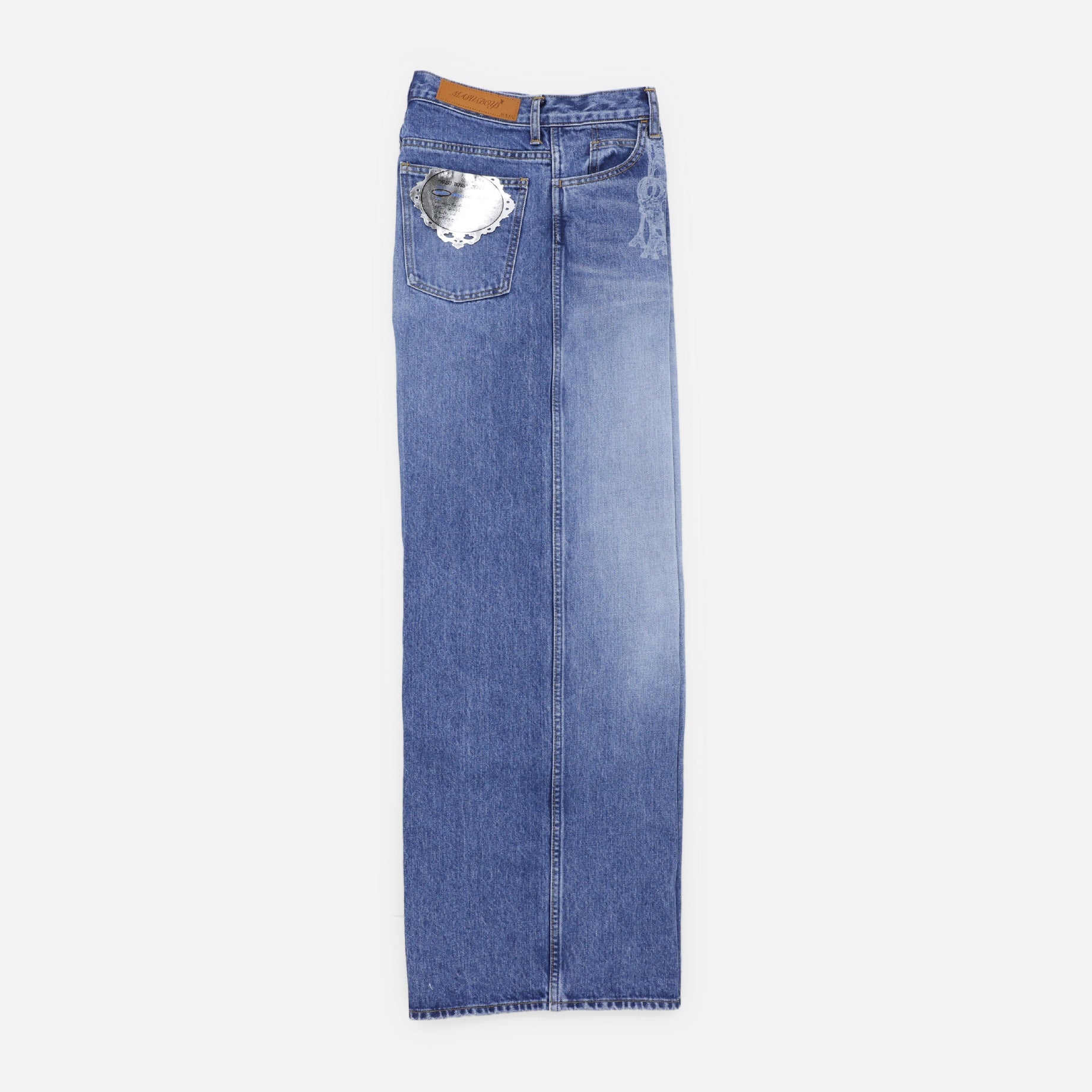 “MASUBOYS” BAGGY JEANS KEYHOLDER(FADED INDIGO)
