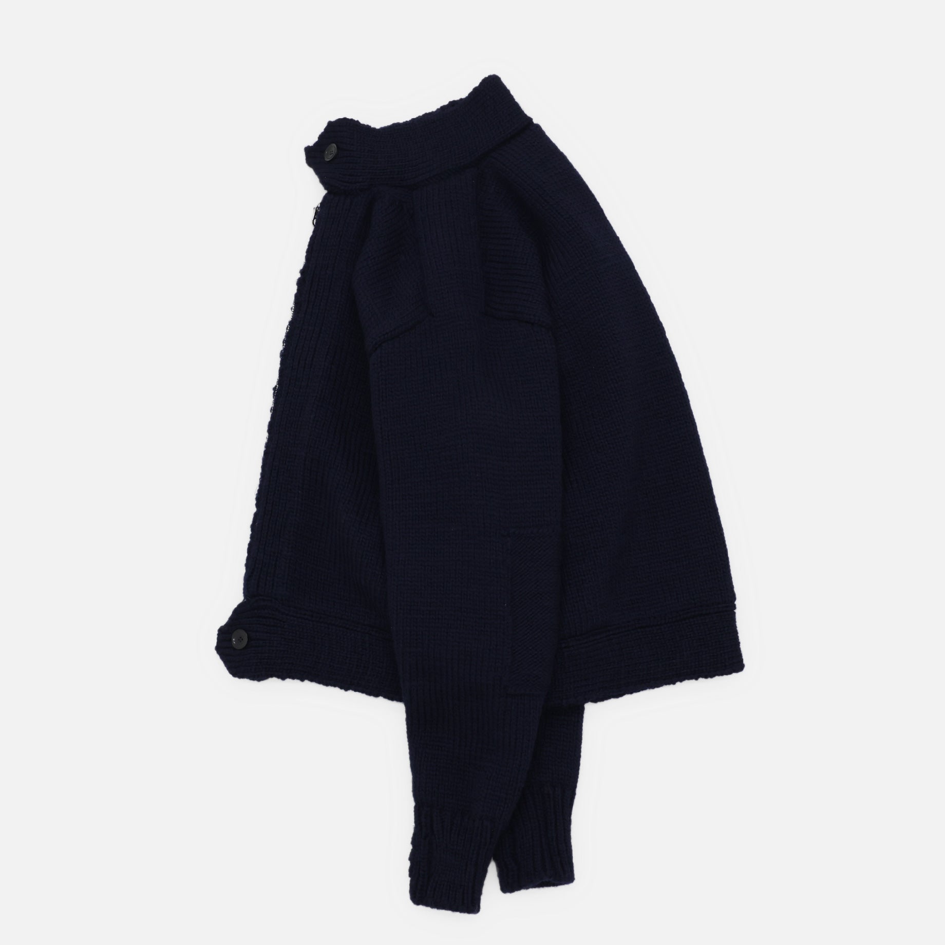 BY H. DRIVERS KNIT(NAVY)