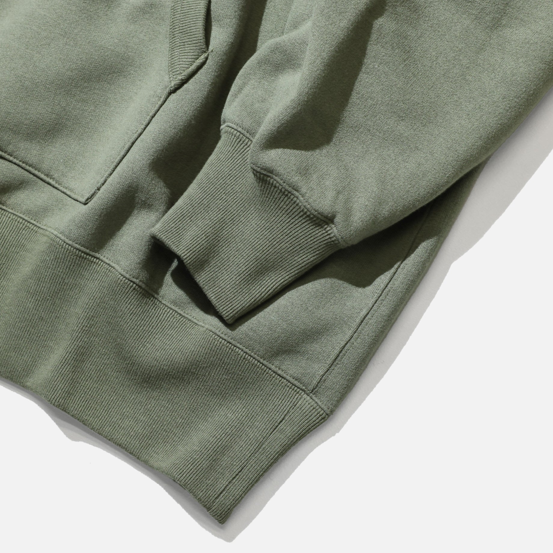 BIG HOOD SWEAT PRINT(OLIVE GREEN)