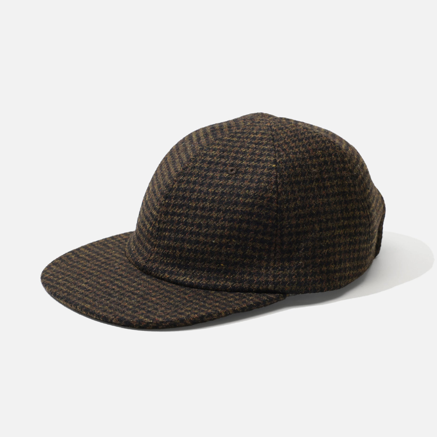 WOOL CAP(OLIVE×BLACK)