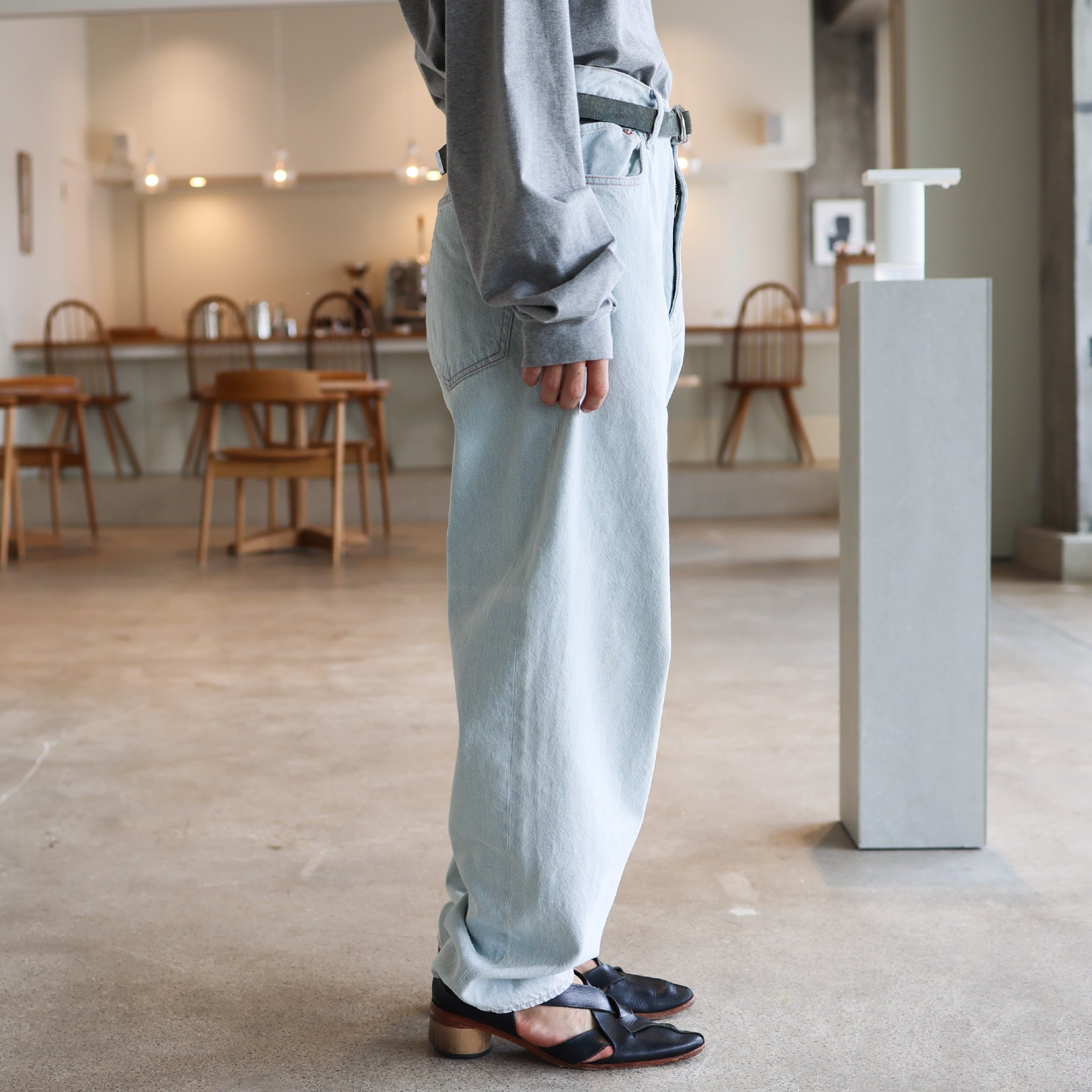 5 POCKET PANTS TYPE A(I.BLUE)