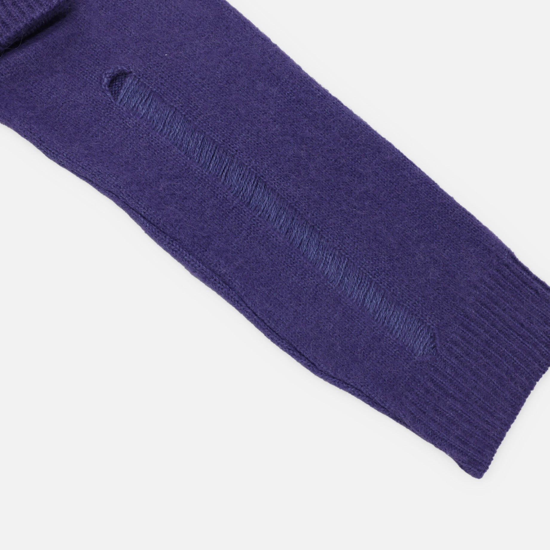 KNIT MUFFLER(L.PURPLE)