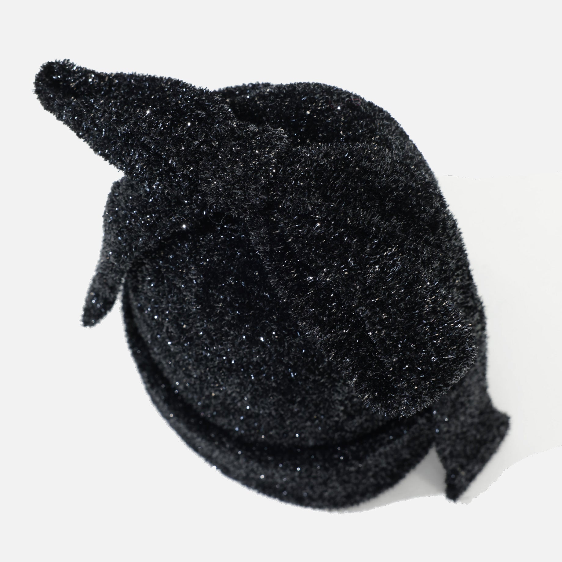 WATCH CAP WITH BOW (BLACK)