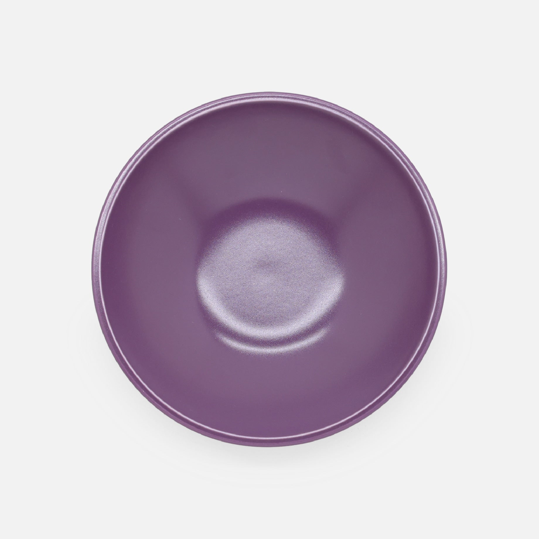 VINTAGE CERAMIC POSTMODERN DESIGN PASTA BOWL(PURPLE)