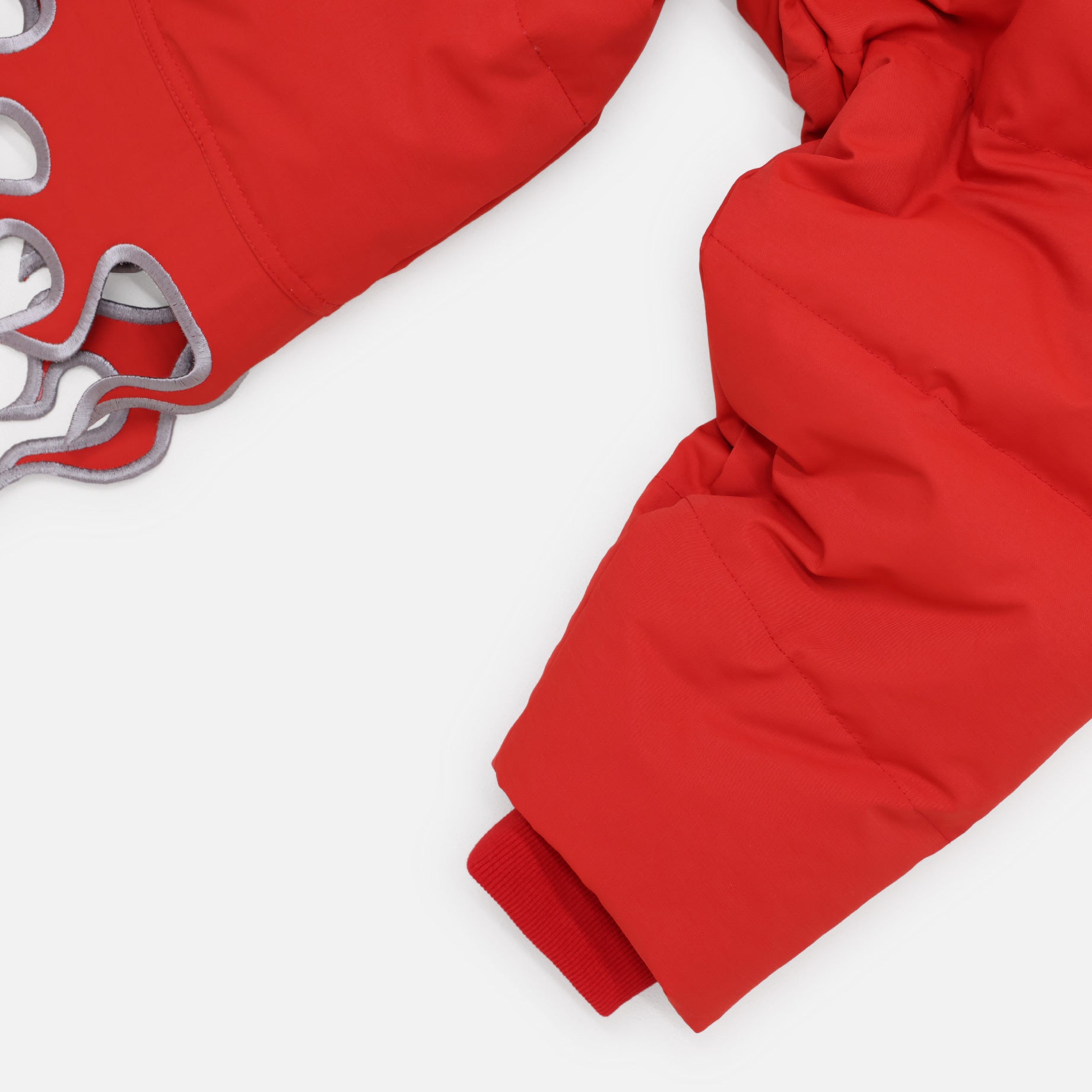 FLAME HEM DOWN JACKET(RED)