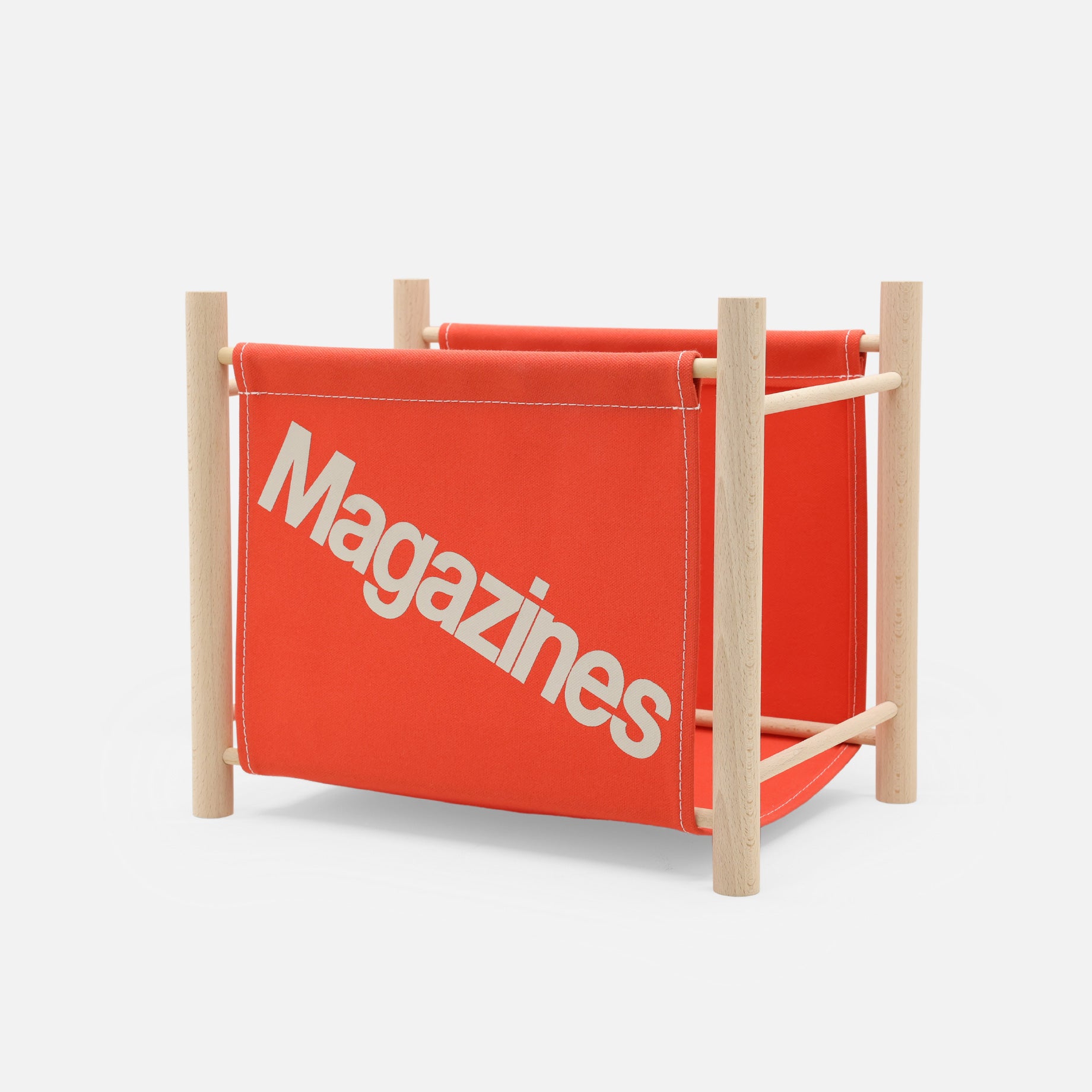 MAGAZINE RACK(RED)