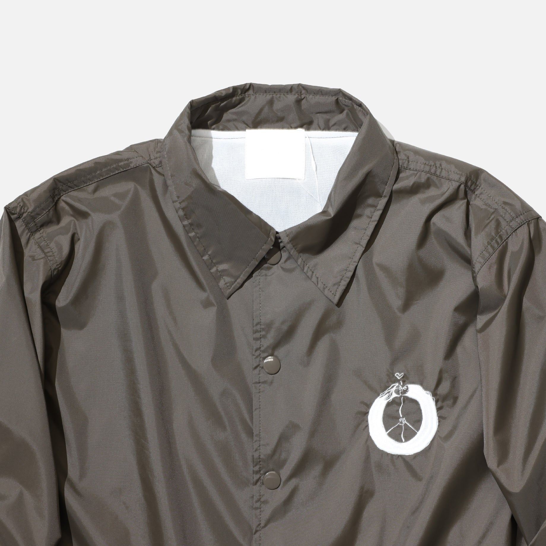 “PEACE” COACH JACKET(KHAKI)