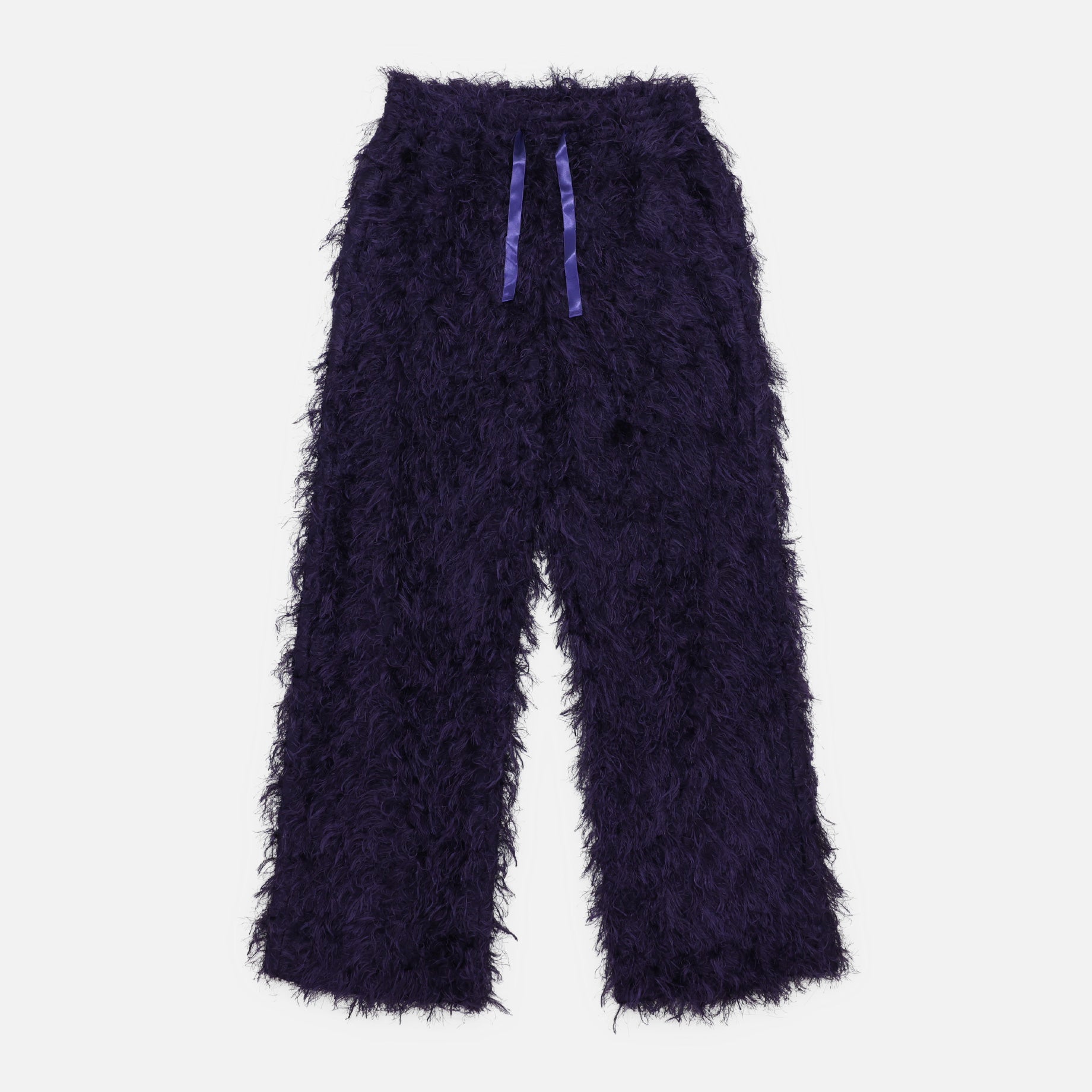 STRING EASY PANT - PE/R ARGYLE FRINGE JQ.(PURPLE)