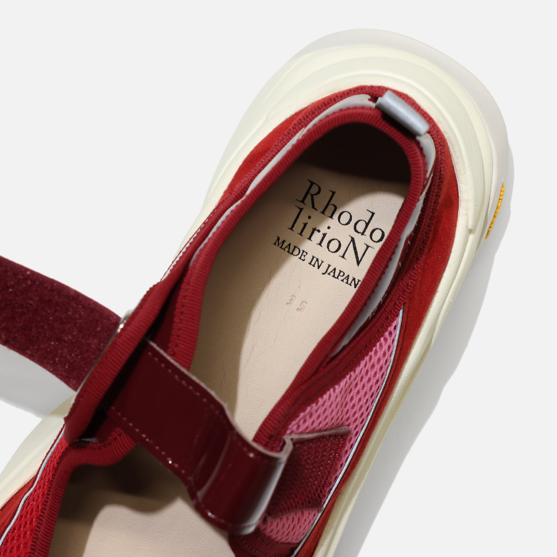MARY JANE SNEAKERS - COLOR SCHEME MODEL (RED)