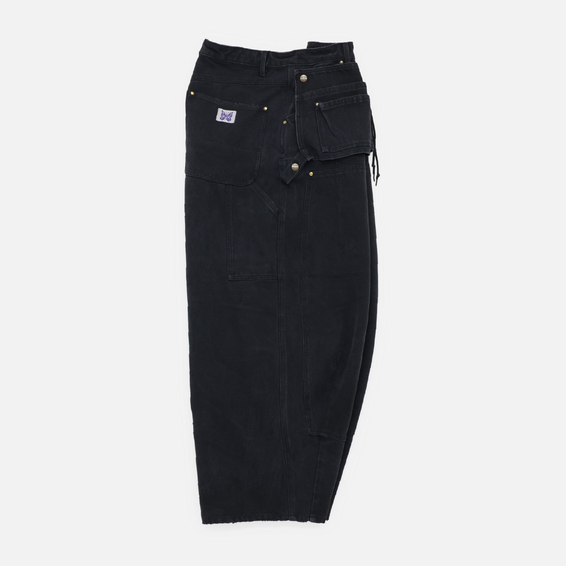 H.D PANT - APRON / 16OZ COTTON CANVAS (BLACK)