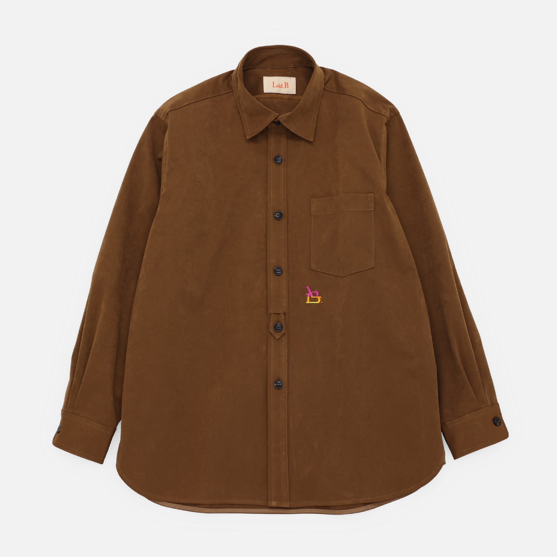PAJAMA SHIRT(BROWN)