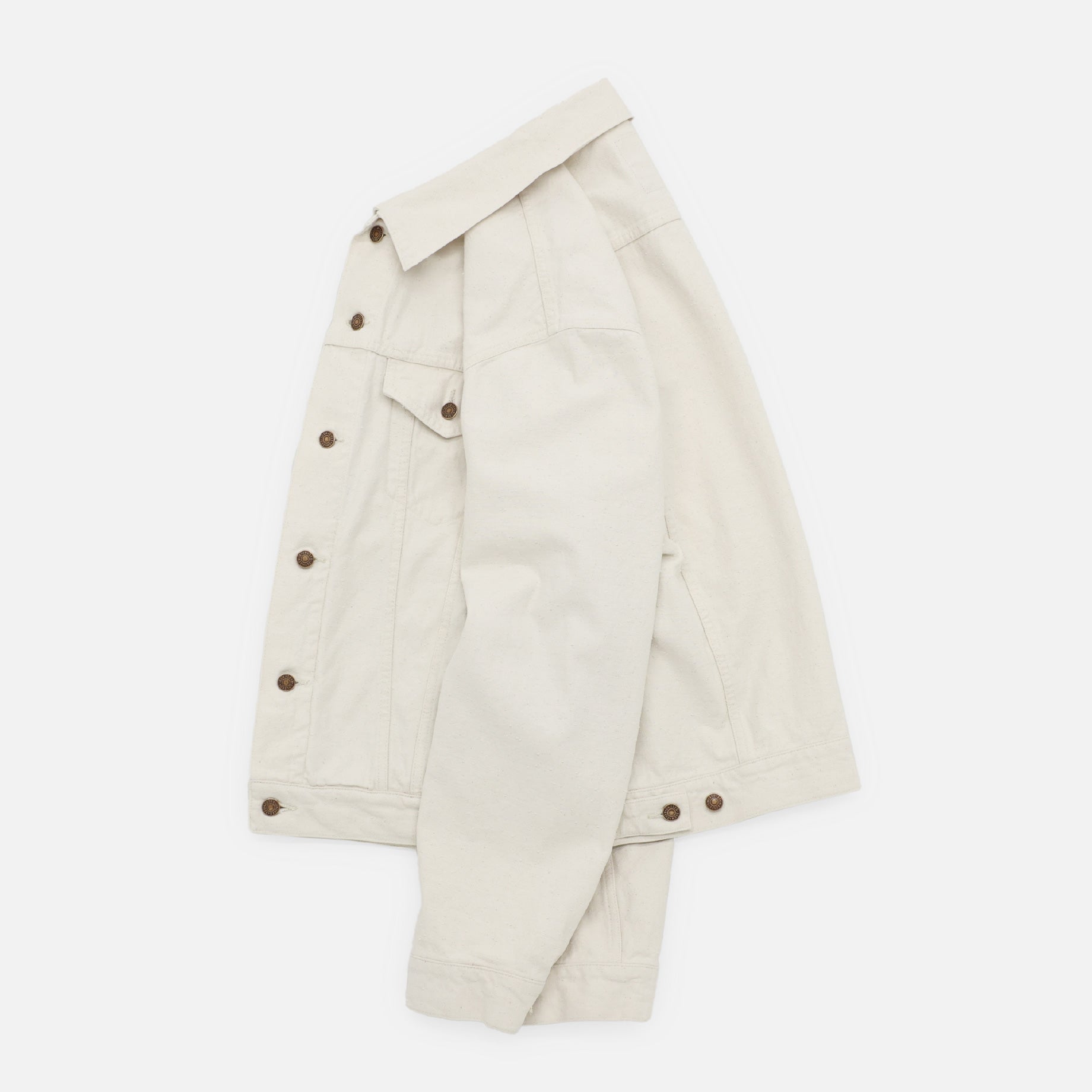 12OZ DENIM JACKET (NATURAL)