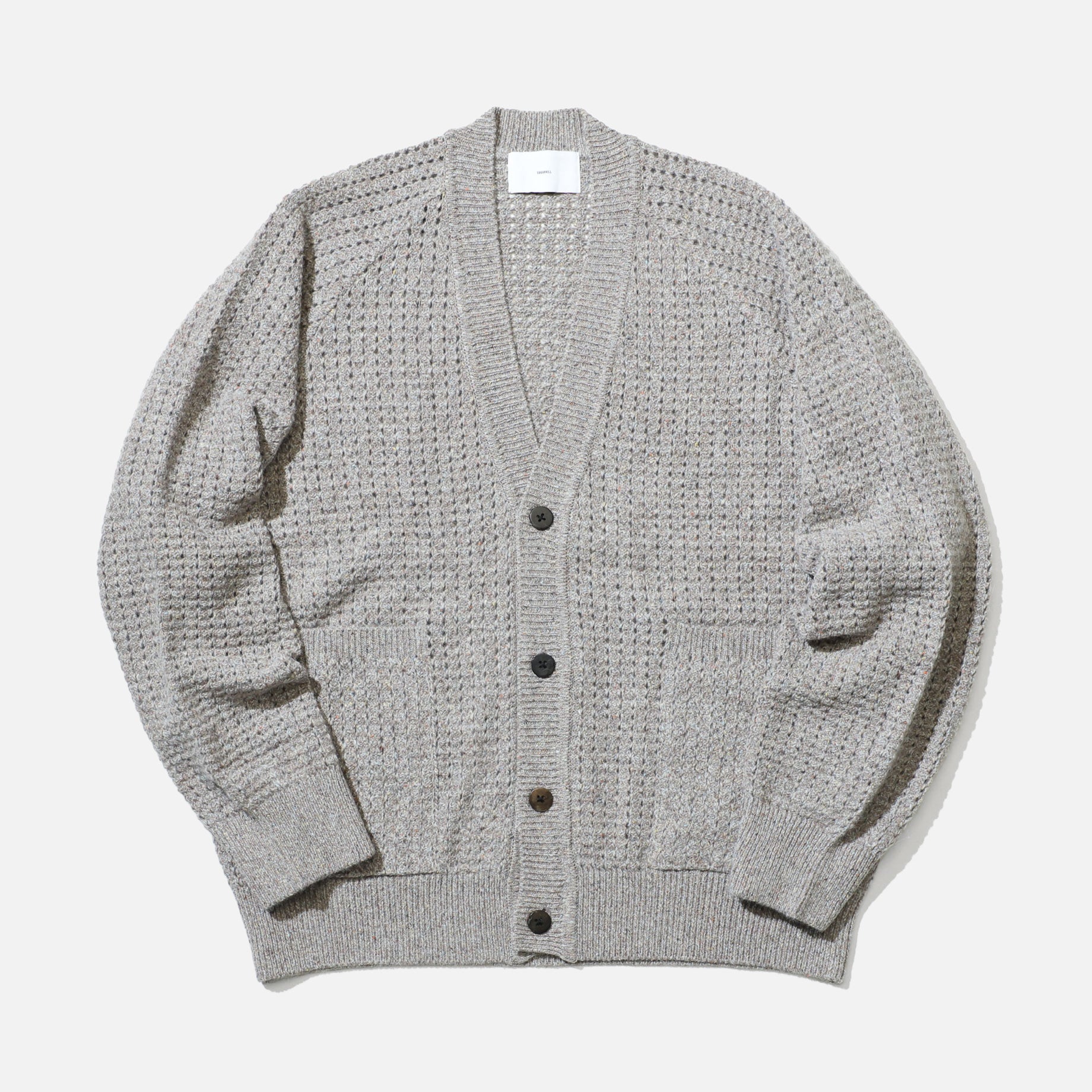 ROSE BUD - 【ケイティ】NEPAL HAND KNIT ウール100%カーディガン ローズバッド ROSE BUD 刺繍カーディガン （ブラック