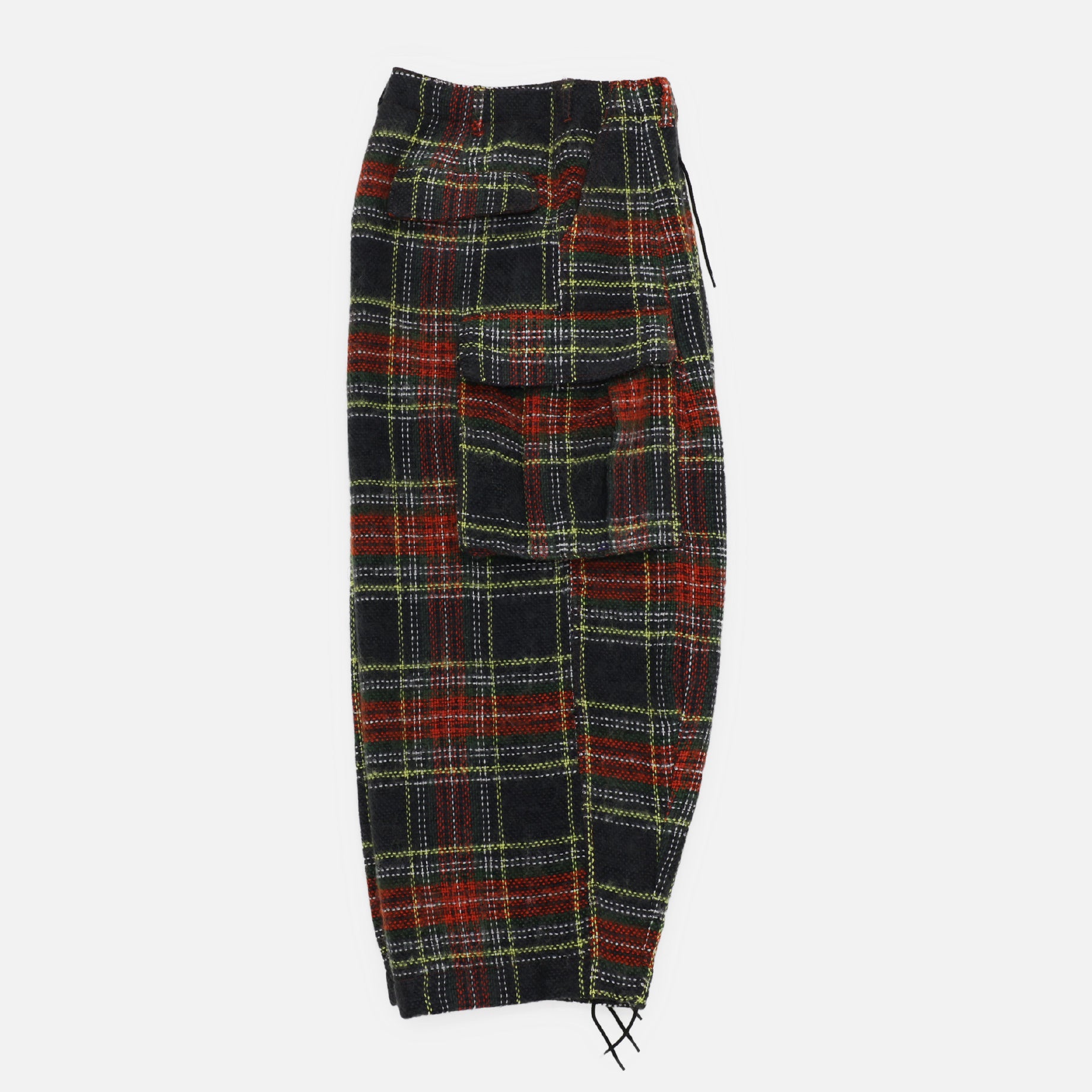 H.D. PANT - BDU / WOOL SHAGGY PLAID(RED)