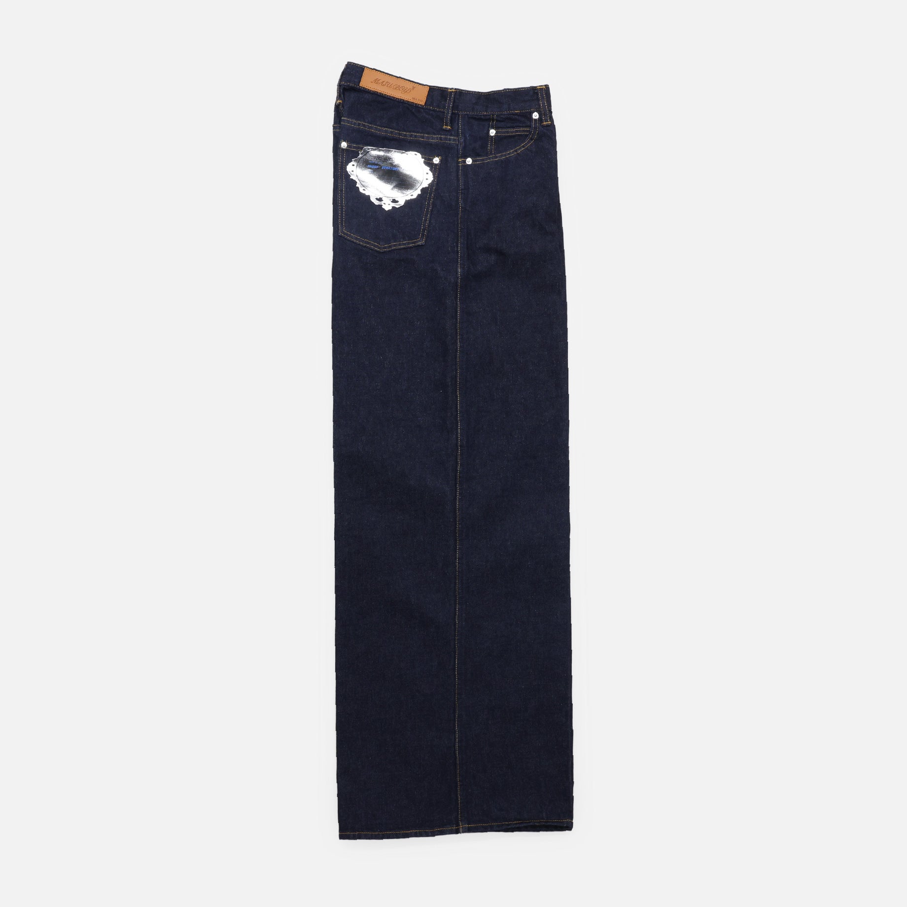 "MASUBOYS" BAGGY JEANS WASHED(INDIGO)