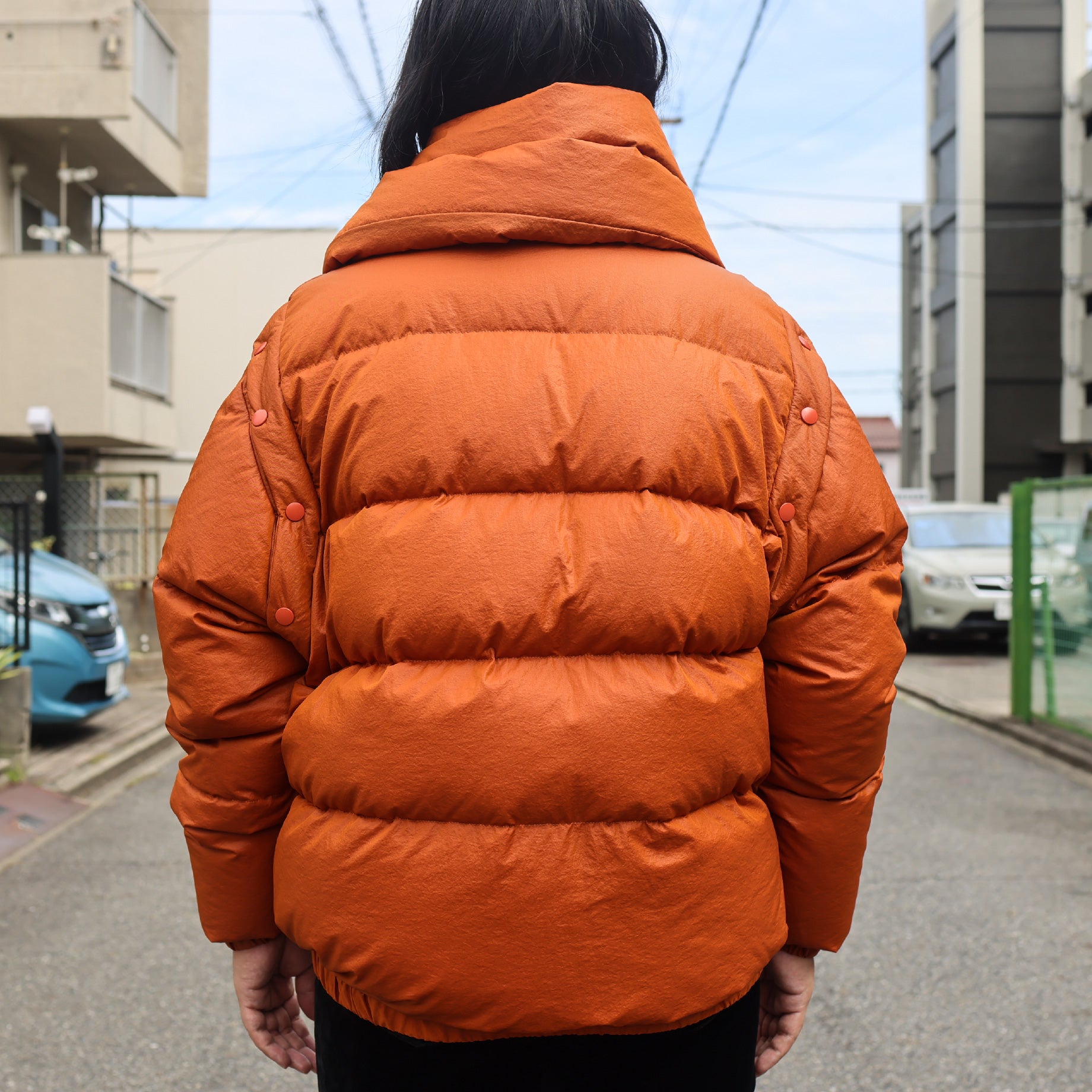 BACK TO THE DOWN JACKET(ORANGE)