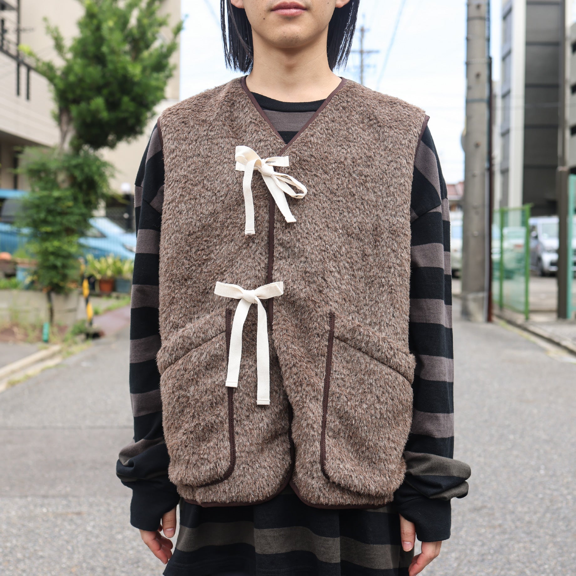 KONG VEST(BROWN)