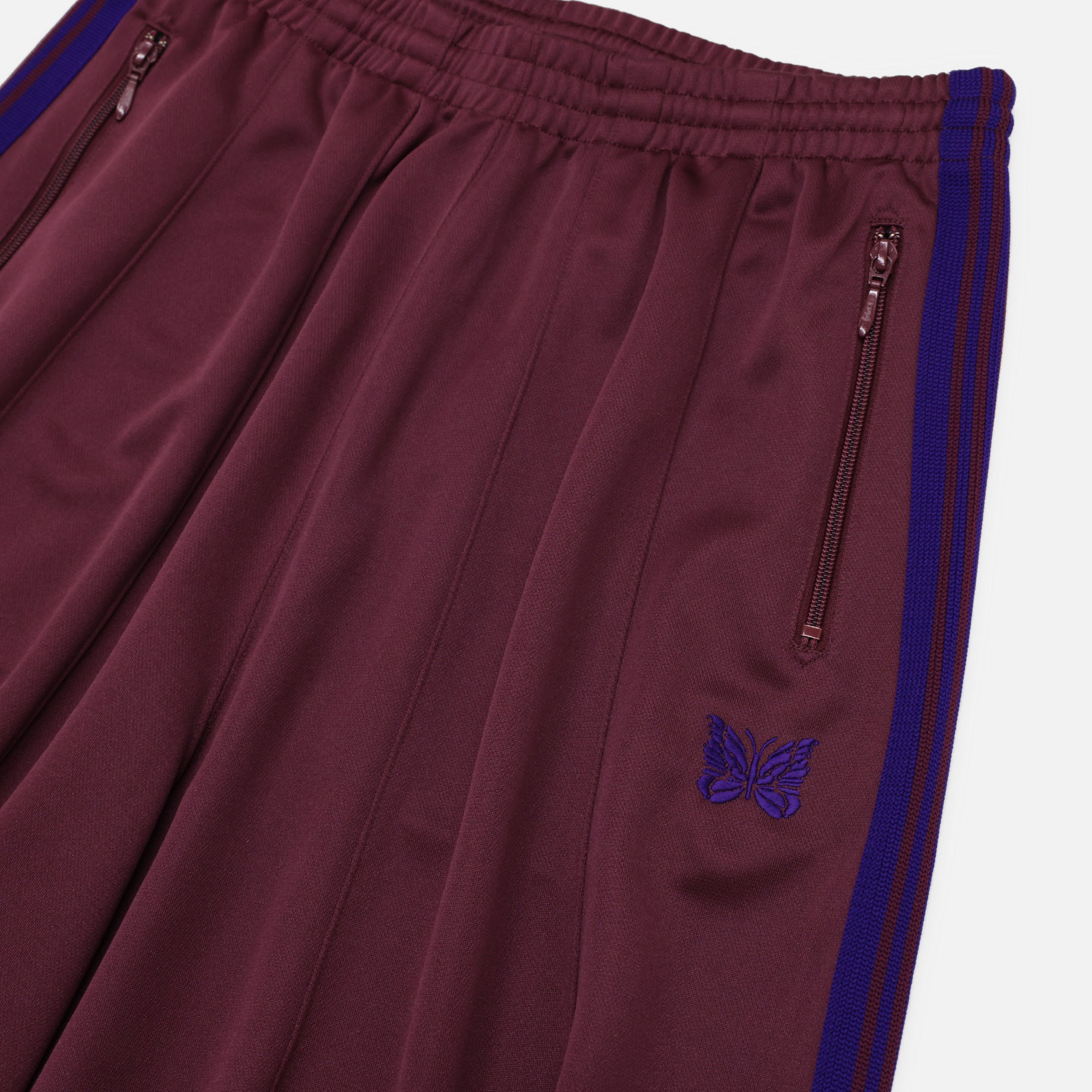 H.D. TRACK PANT - POLY SMOOTH(WINE)