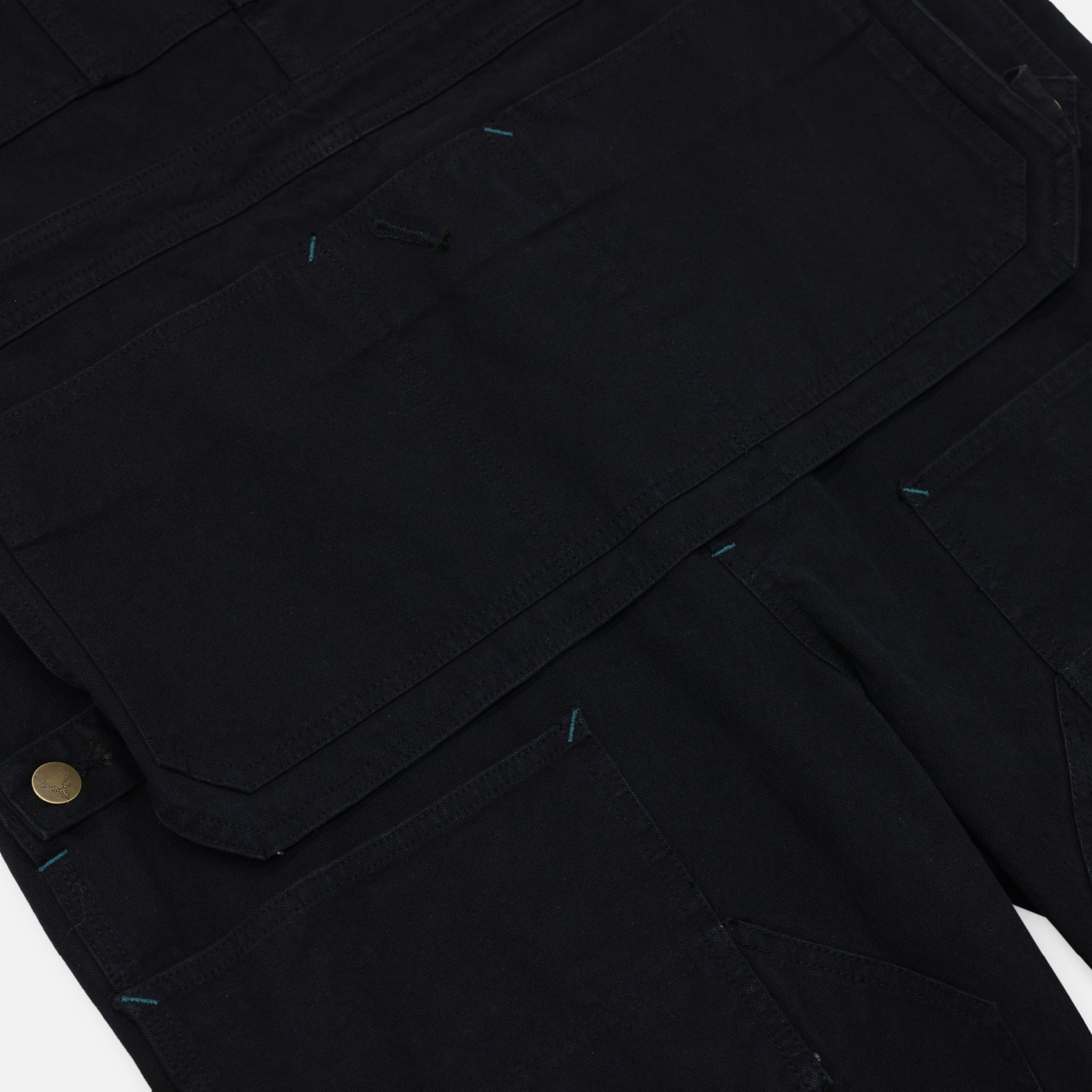OVERALLS - 10OZ COTTON CANVAS(BLACK)