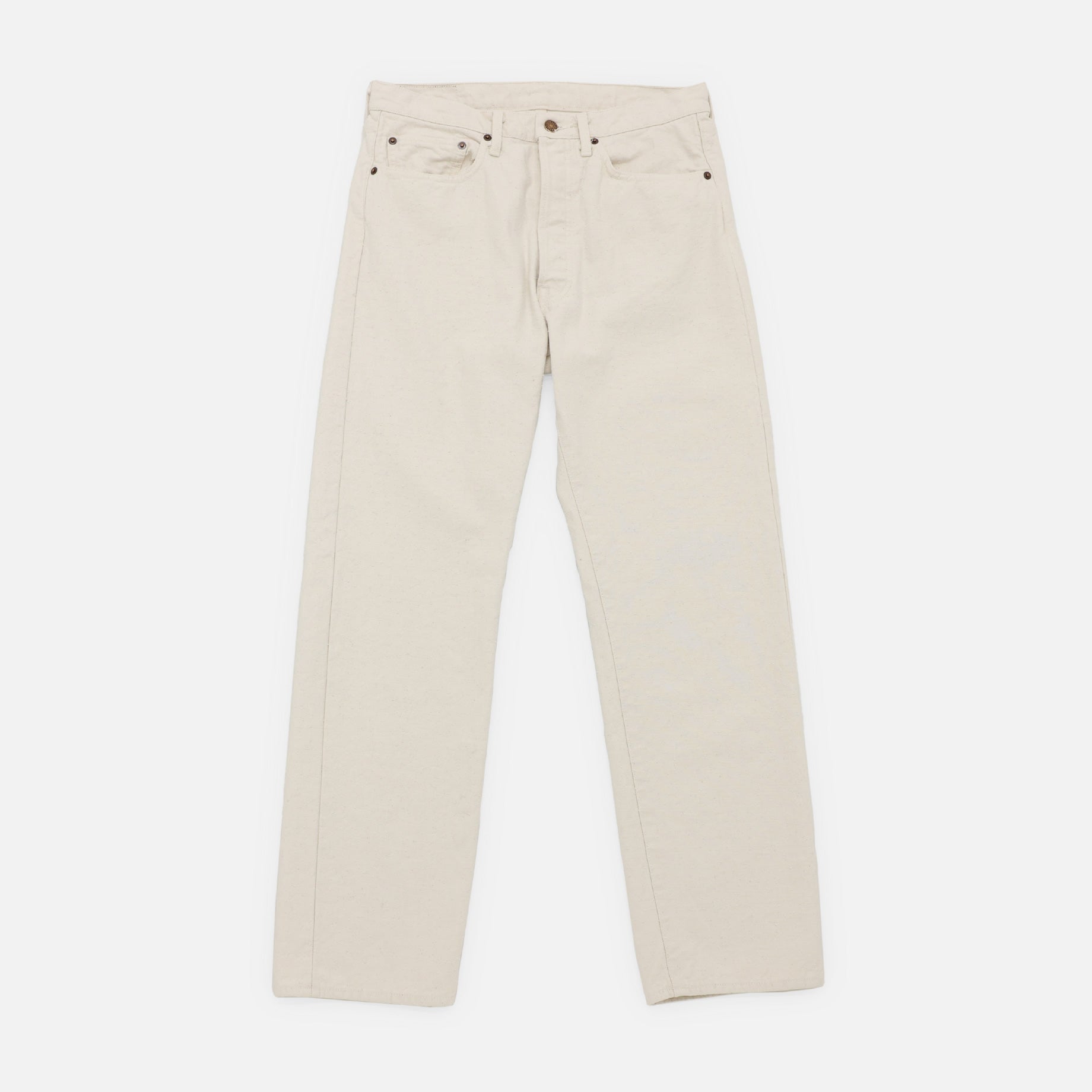 12OZ DENIM PANTS(NATURAL)