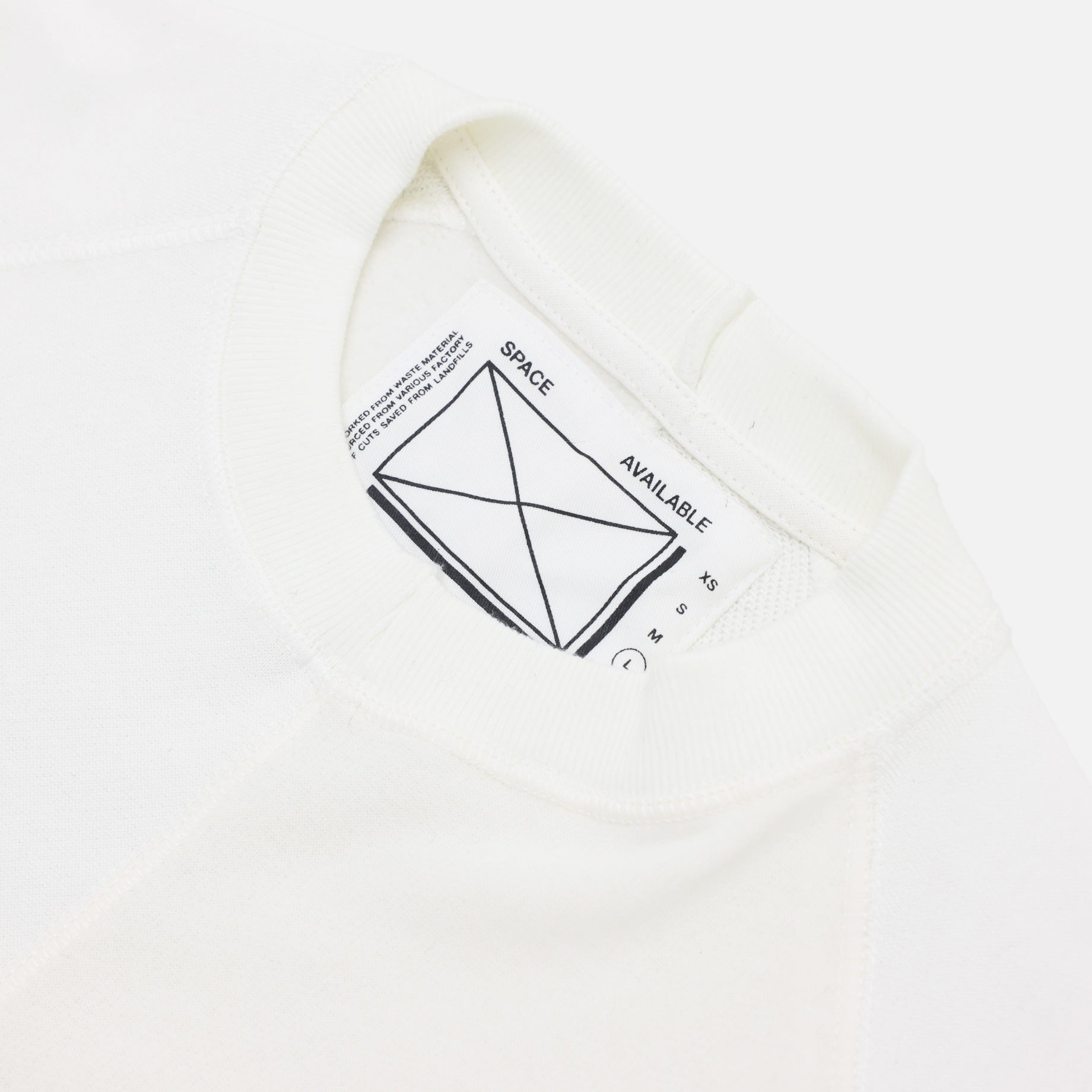 SYSTEM DYNAMICS CREW SWEAT(OFF WHITE)
