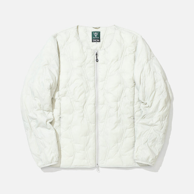 SOUTH2 WEST8 × TAION - INNER DOWN JACKET(ICE GREY)
