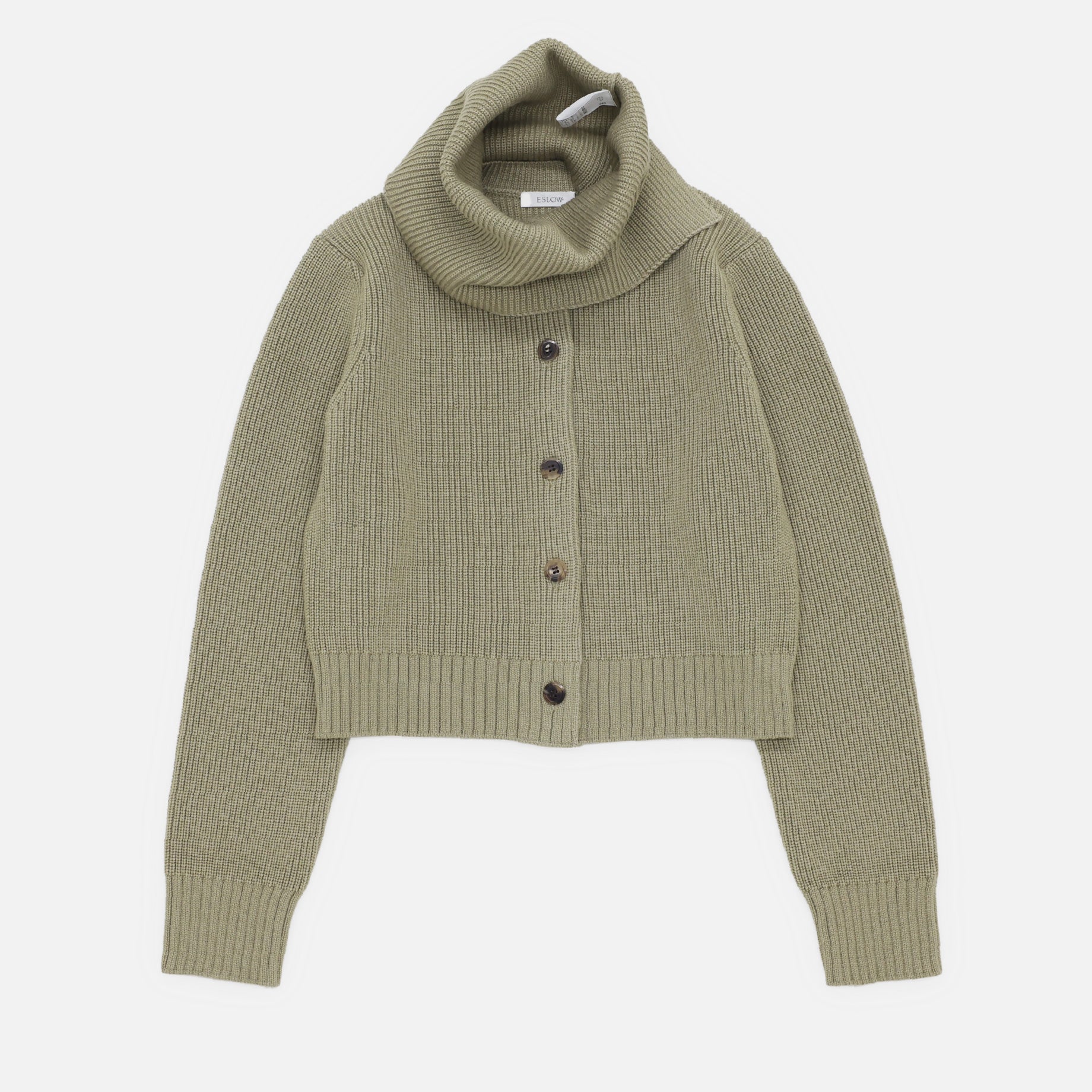 SHORT CARDIGAN(MOSS GREEN)