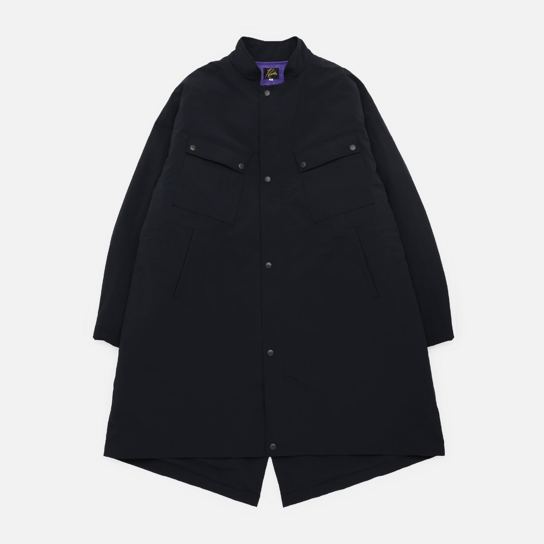 C.P. COAT - NYLON RIPSTOP (BLACK)