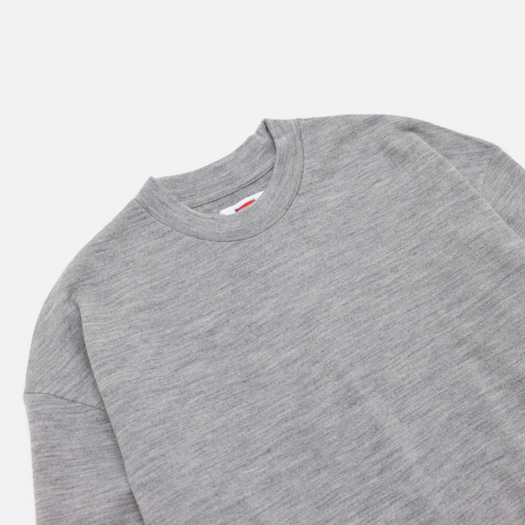 FINE WOOL LONG T(GREY)