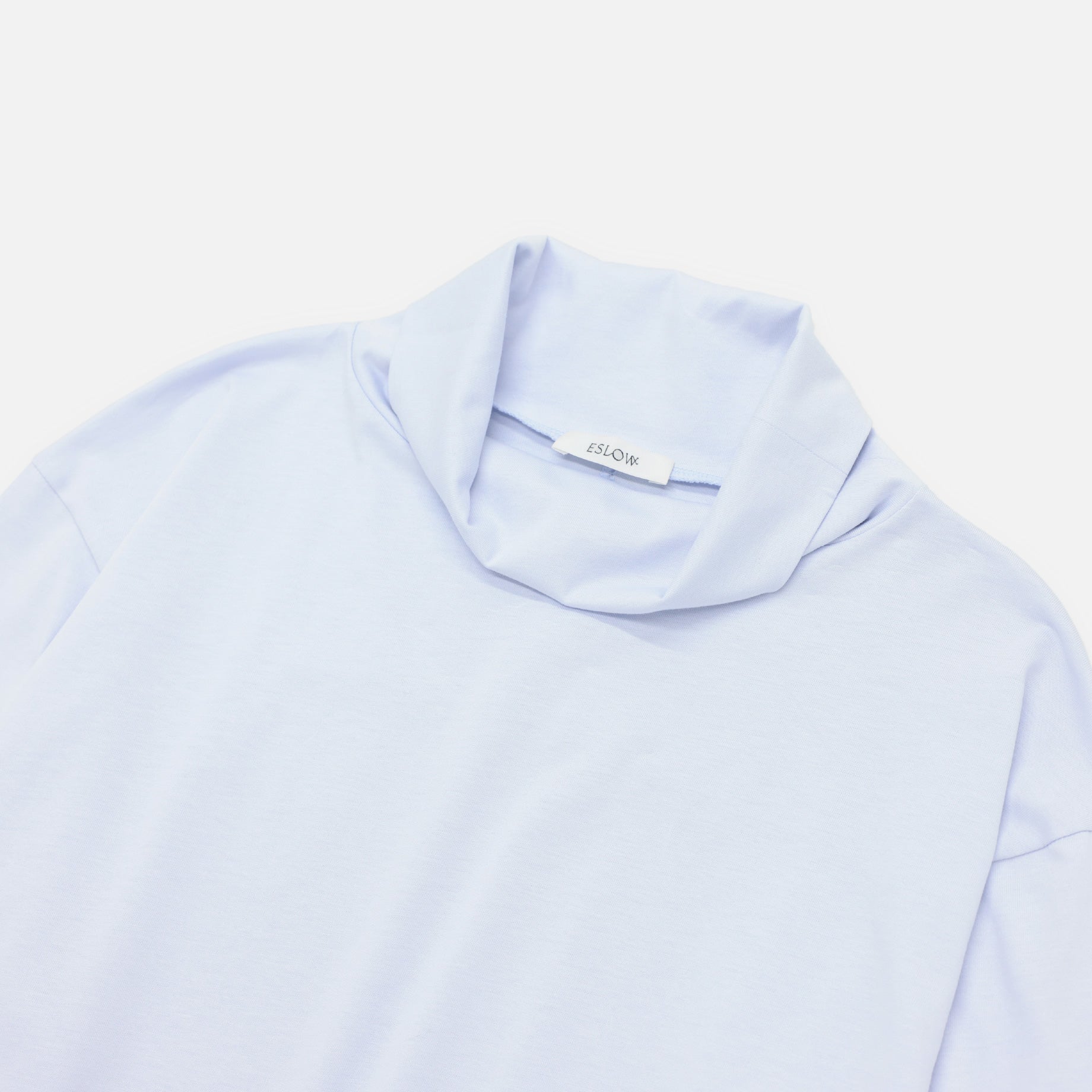 HIGHNECK PULLOVER(SAX BLUE)