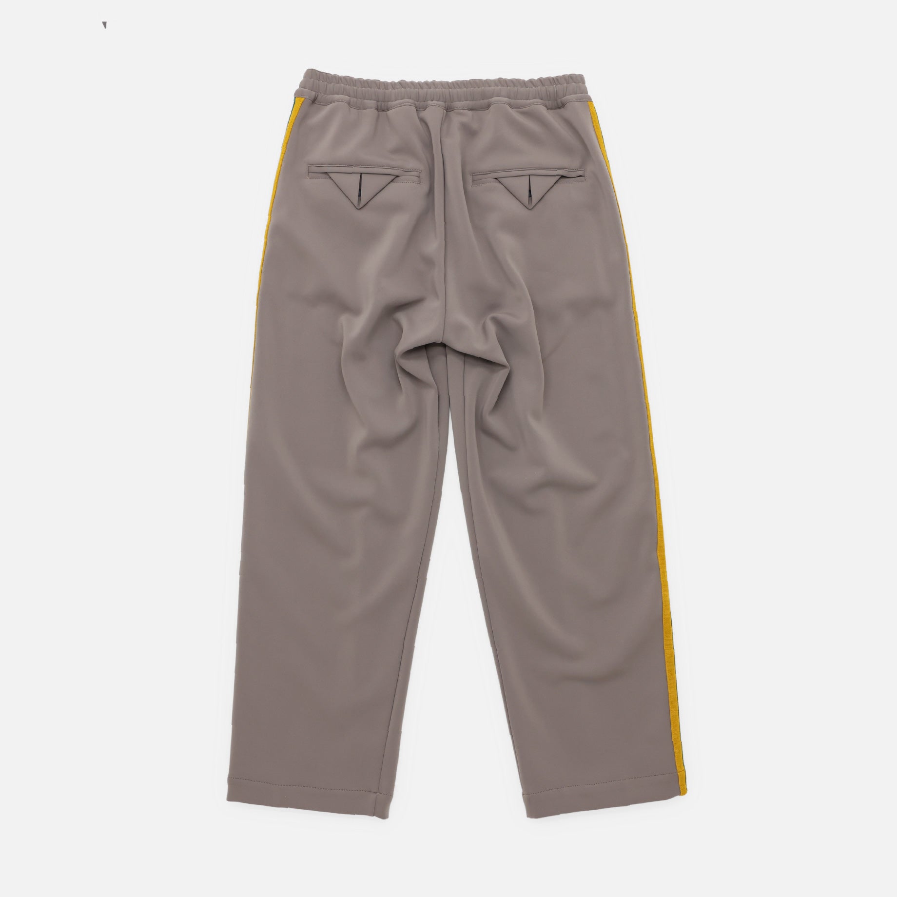 LACE TAPE STRAIGHT TRACK PANTS(LIGHT GRAY)