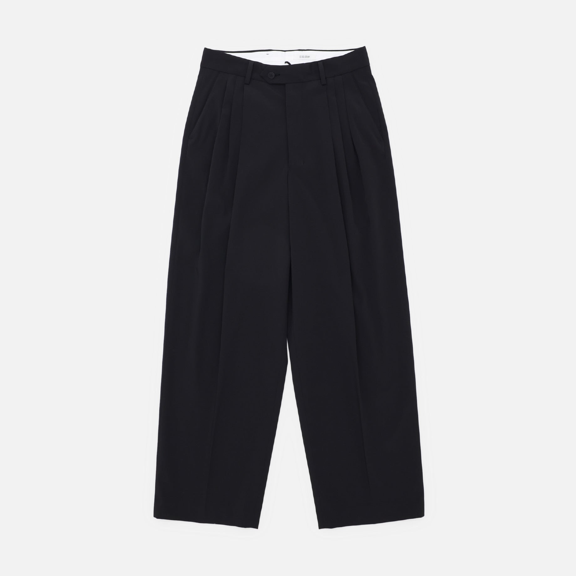 3TUCK PANTS(BLACK)