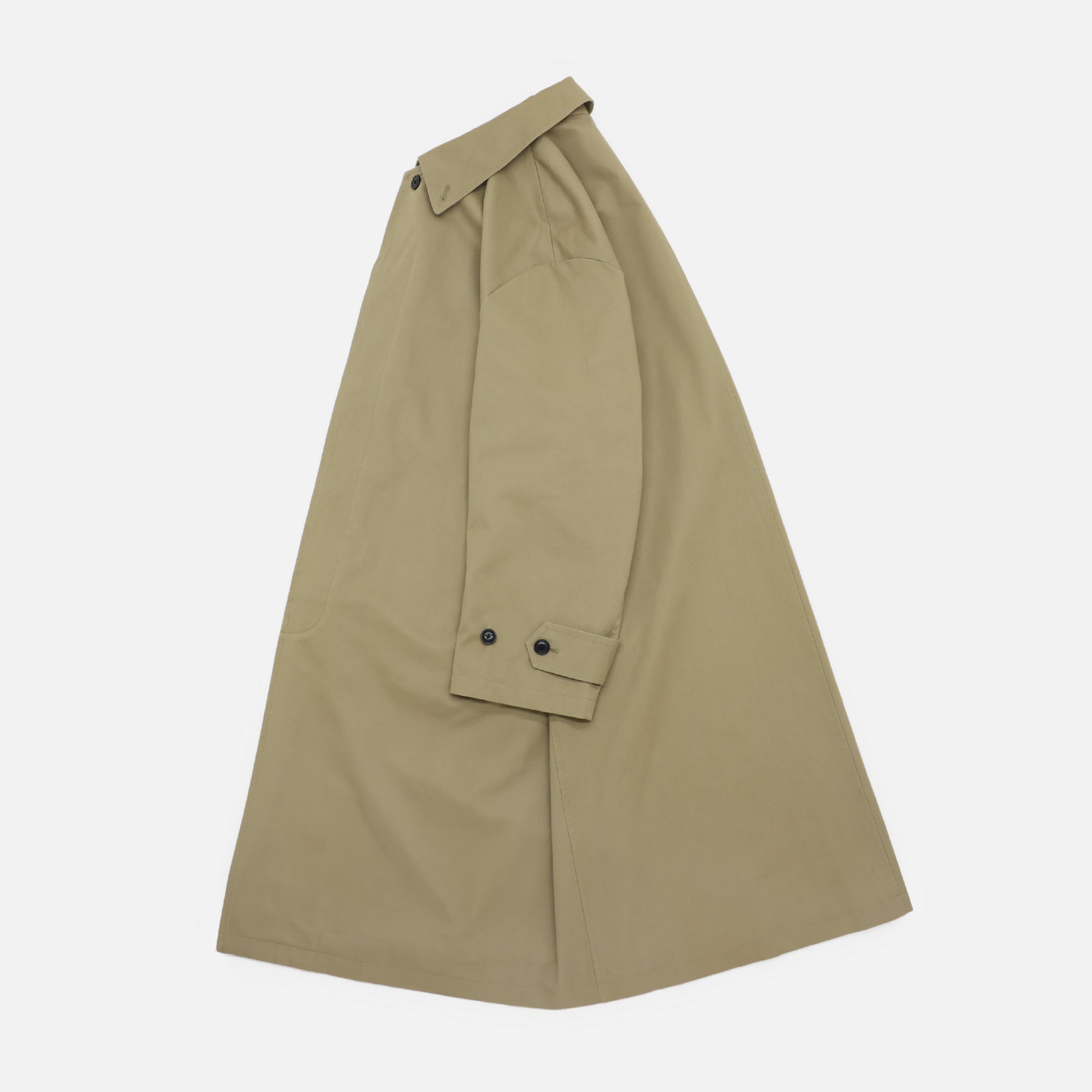 CHINO BALMACAAN COAT(BEIGE)
