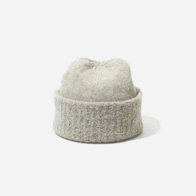 WOOL KNIT CAP (BEIGE)