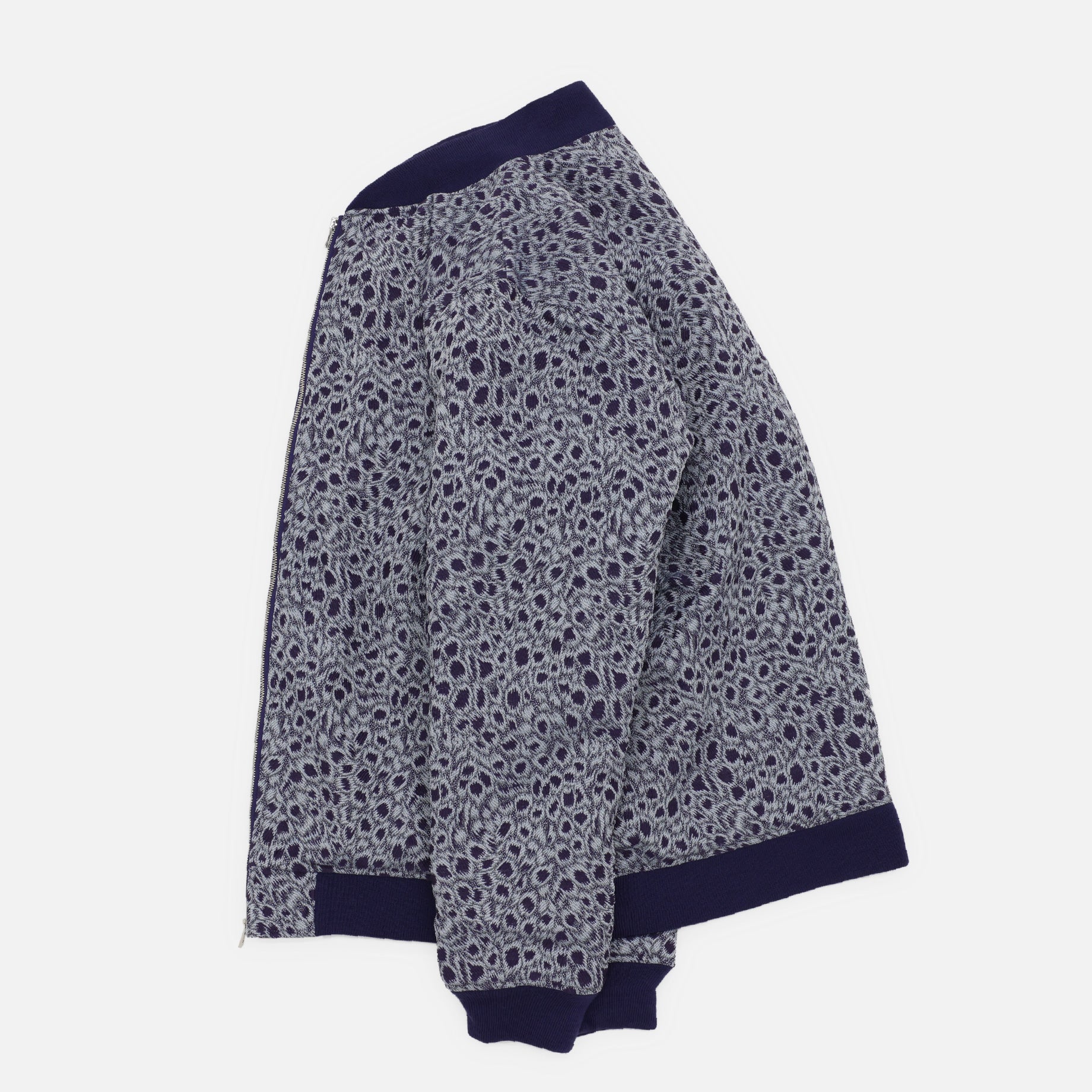 B.B. JACKET - PE/AC/W PEACOCK JQ.(PURPLE)