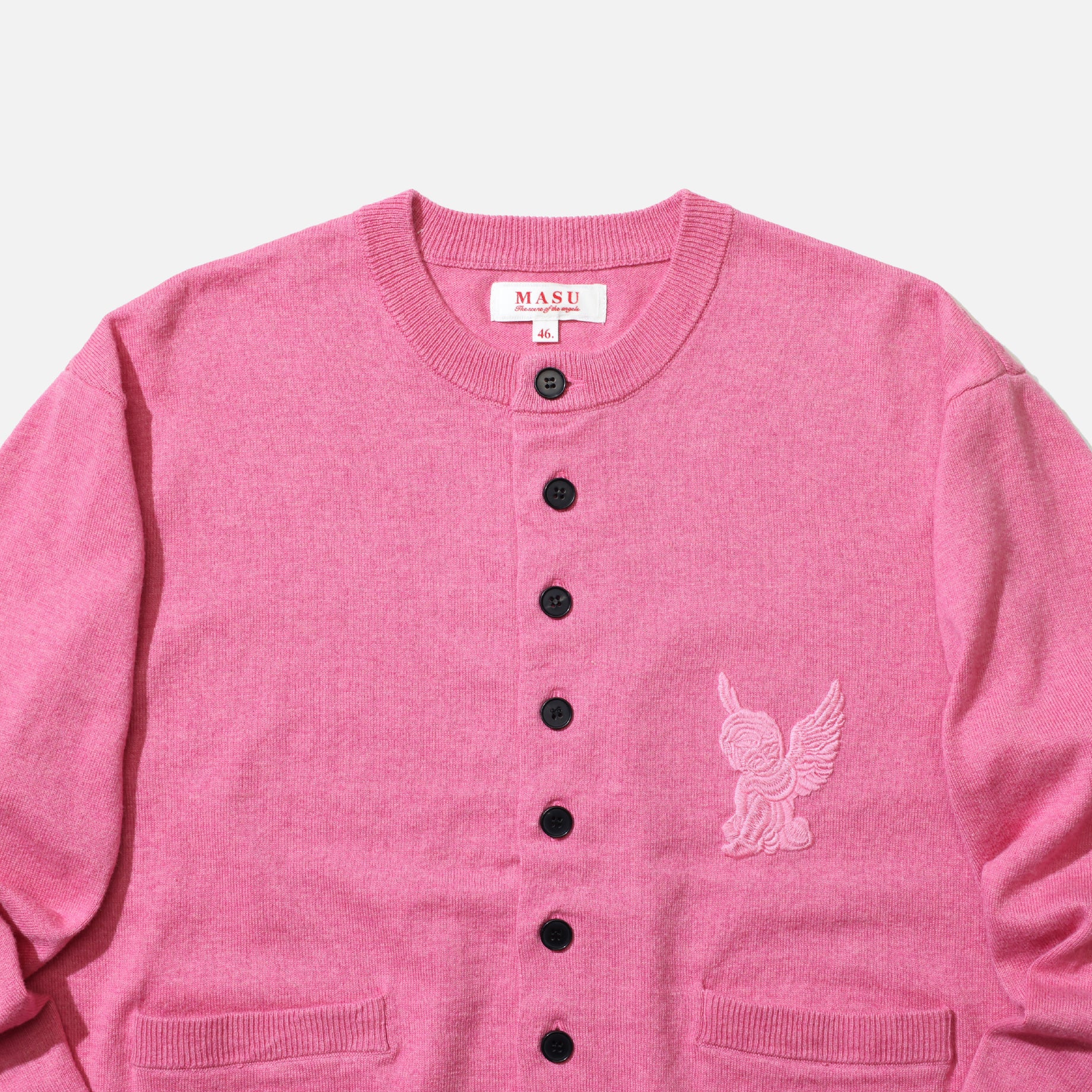 10 BUTTONS CARDIGAN (PINK)