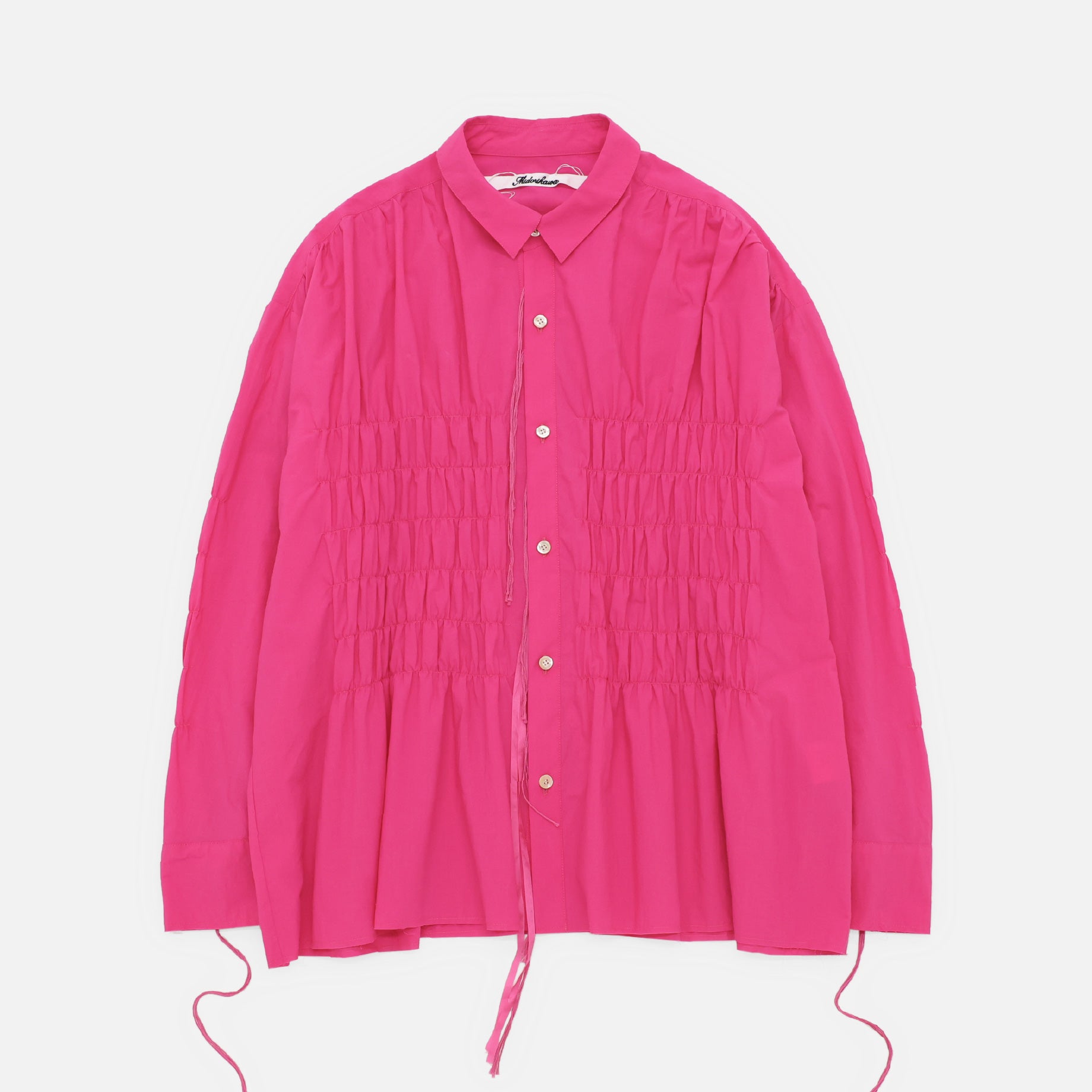 GATHER SHIRT(PINK)