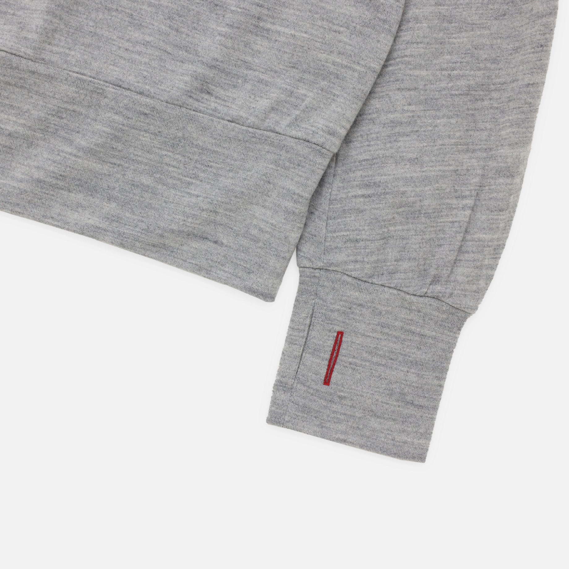 FINE WOOL LONG T(GREY)