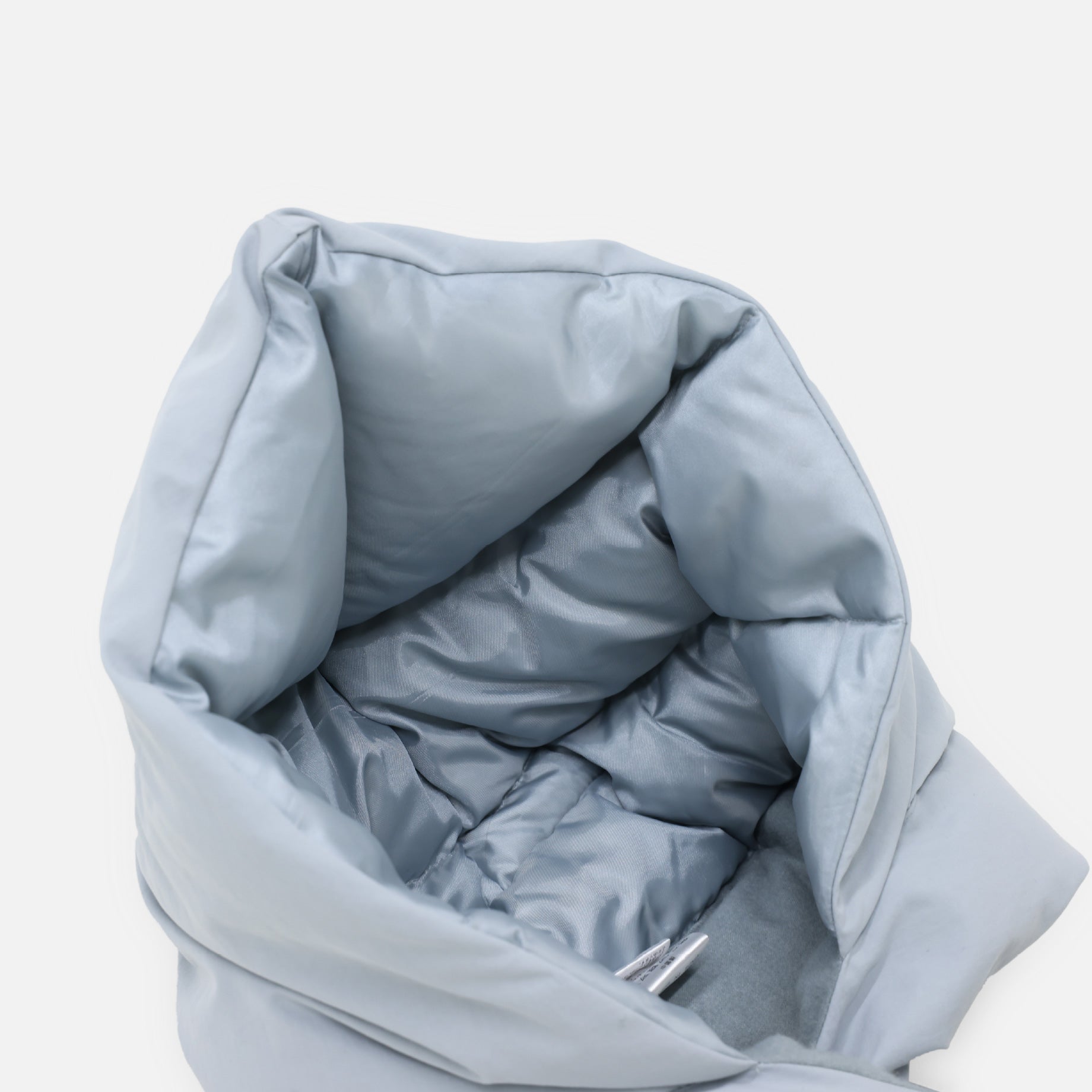 HOODY DOWN SCARF(LT.GREY)