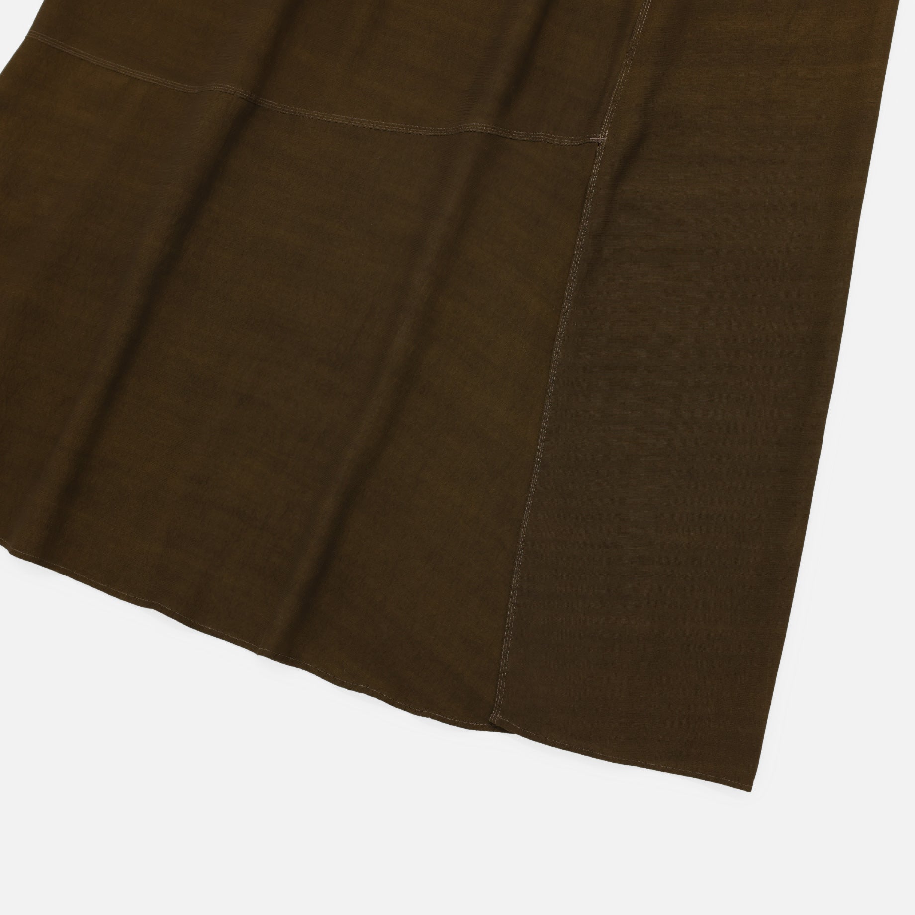 GATHER SKIRT(BROWN)