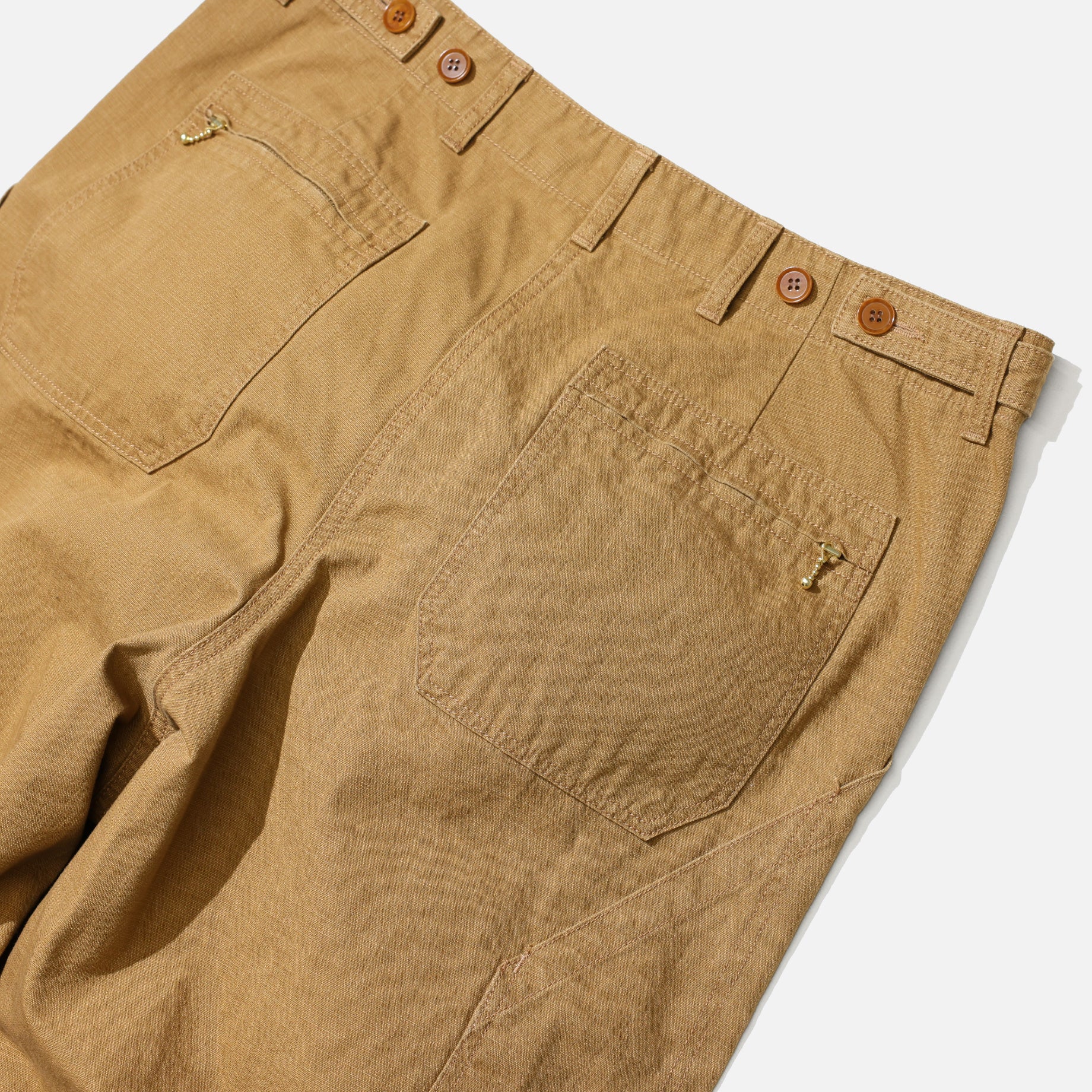 “ A PIECE OF CLOTH PK " WORK PANTS(BROWN)