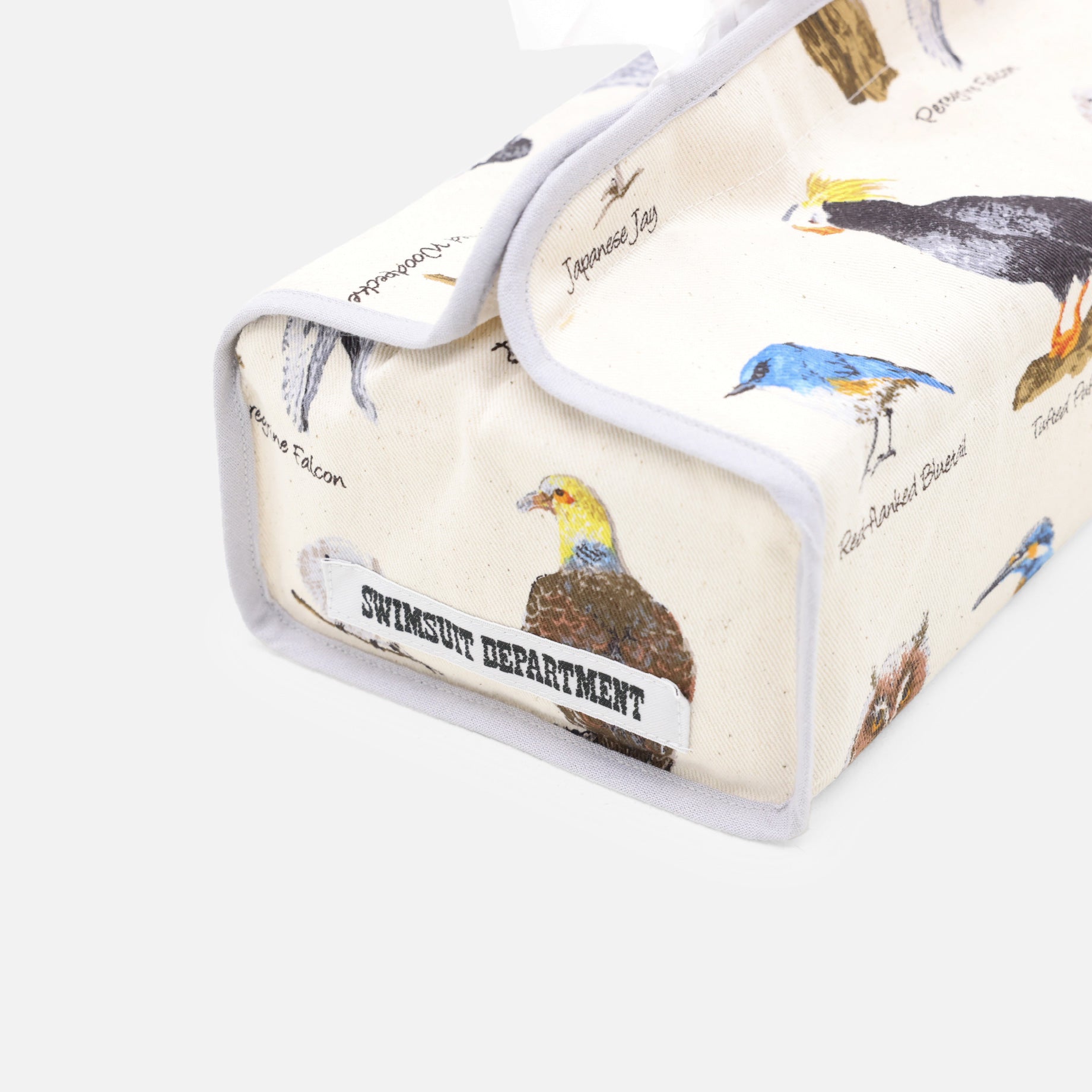 TISSUE BOX COVER(BIRDS)