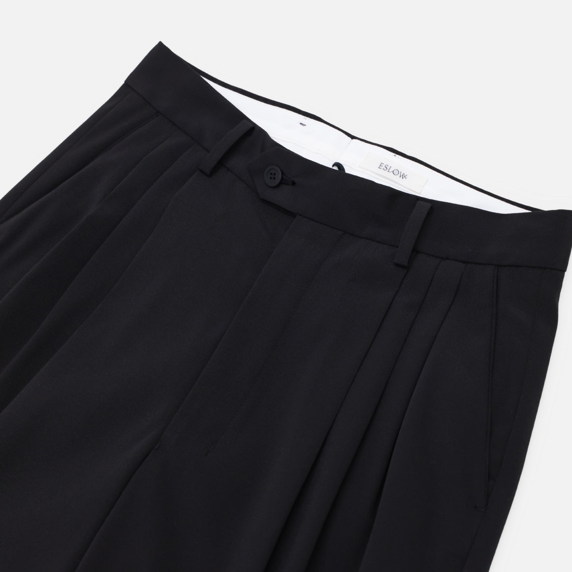 3TUCK PANTS(BLACK)